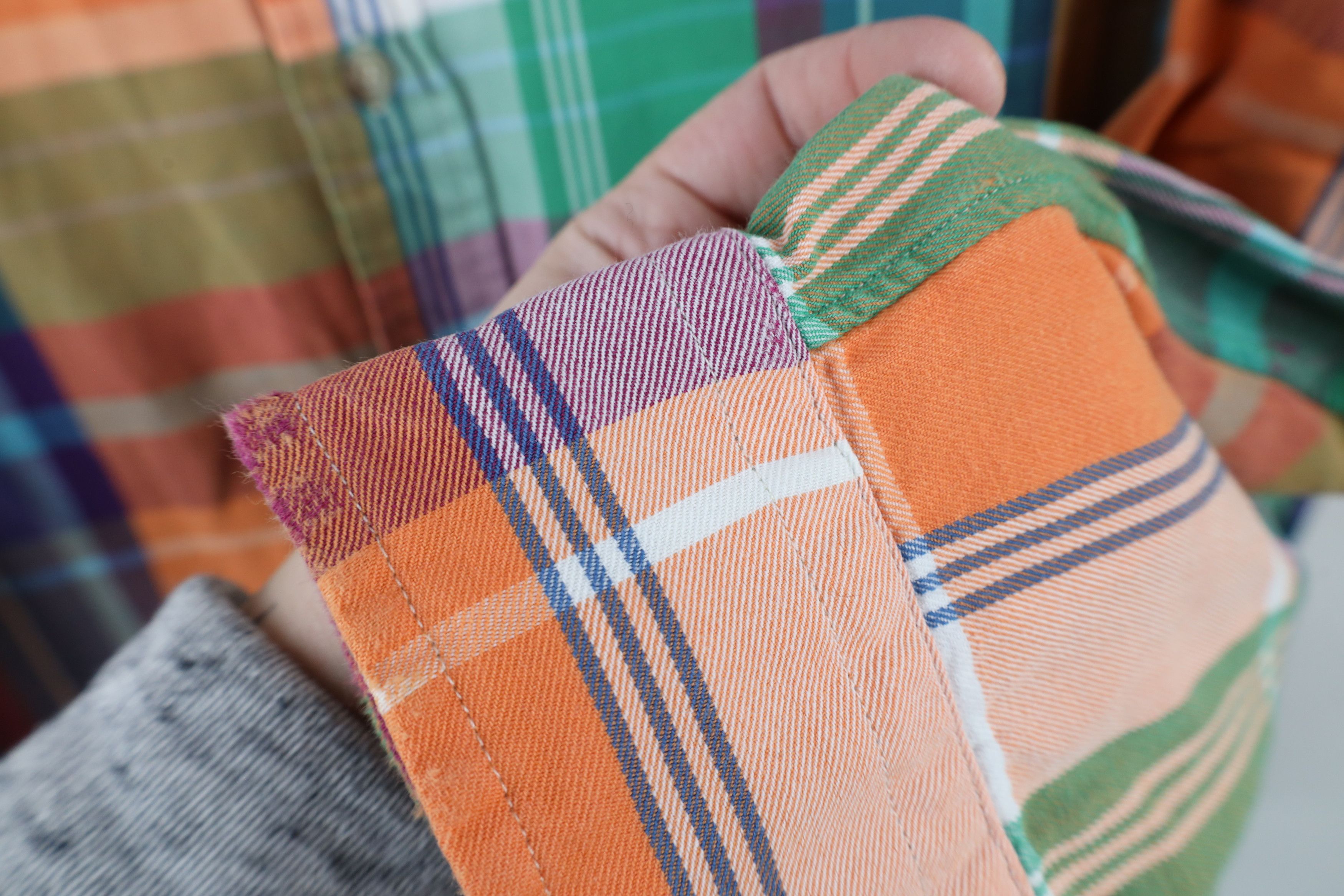 Ralph Lauren × Vintage Vintage 90s Ralph Lauren Rainbow Plaid Button Down Shirt Size US XXL / EU 58 / 5 - 8 Thumbnail