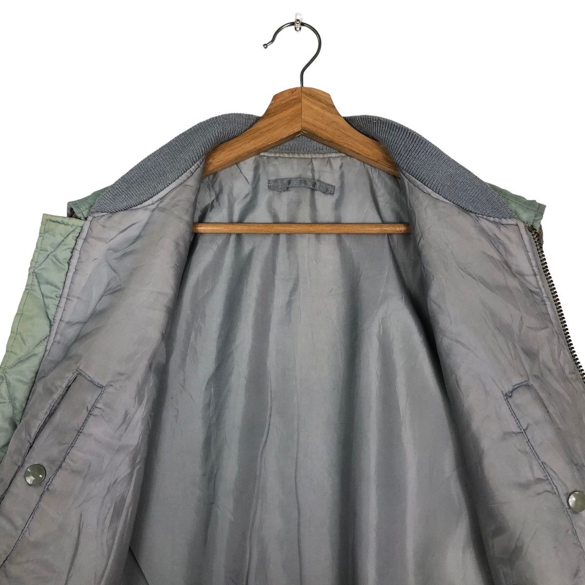 Other 🔥Vintage Fly Bomber Vest Jacket USN Military Biker Size US M / EU 48-50 / 2 - 14 Thumbnail