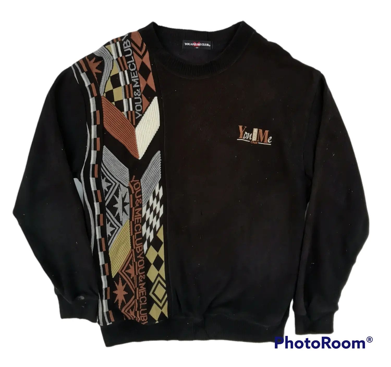 Designer × Japanese Brand Rare!!! You And Me Club Embroidered Logo Sweatshirt Size US M / EU 48-50 / 2 - 1 Thumbnail