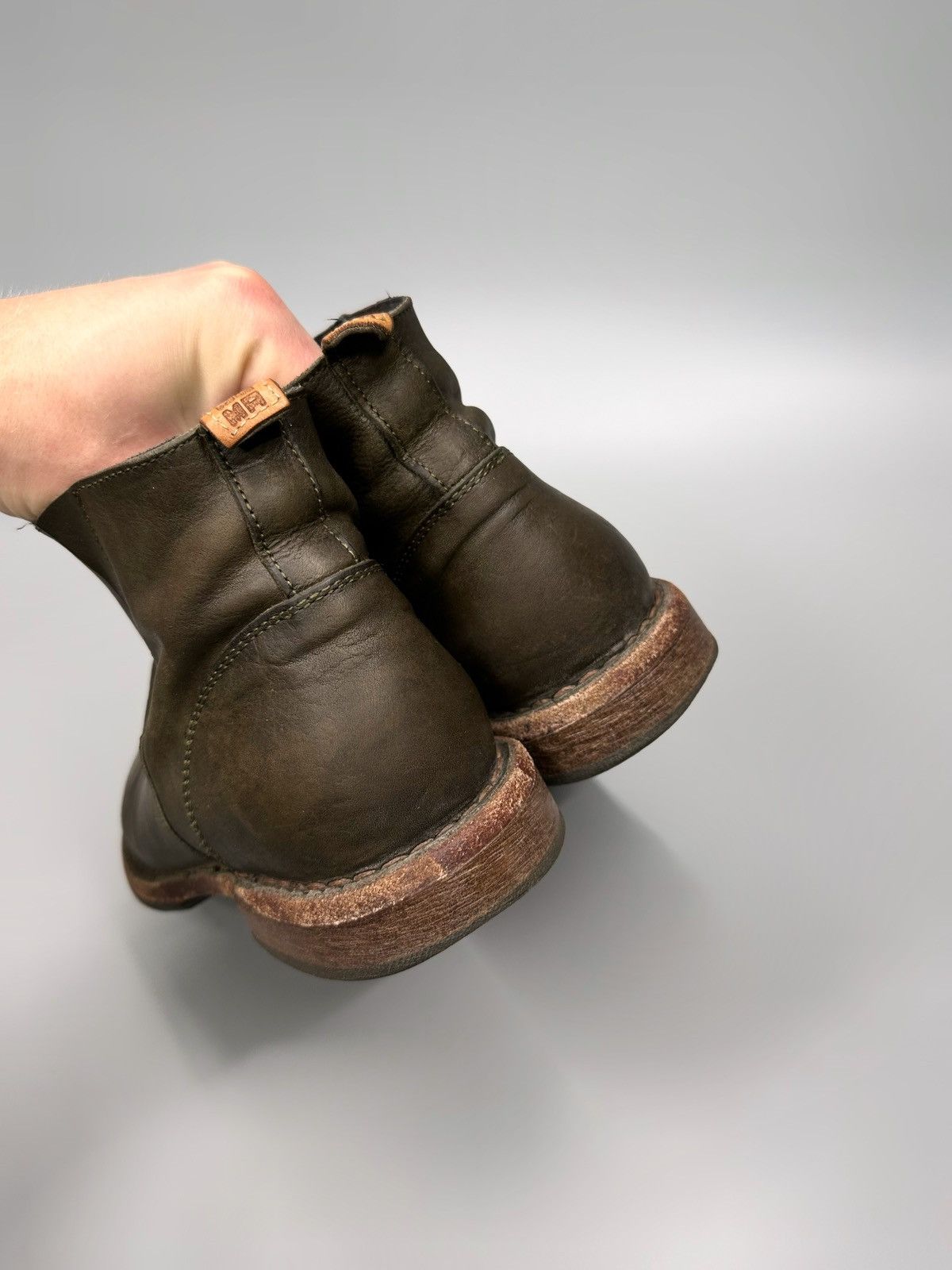 Guidi × MoMA MoMa Leather Zip Boots style Rick Owens Rare Size US 5.5 / EU 38 - 8 Thumbnail