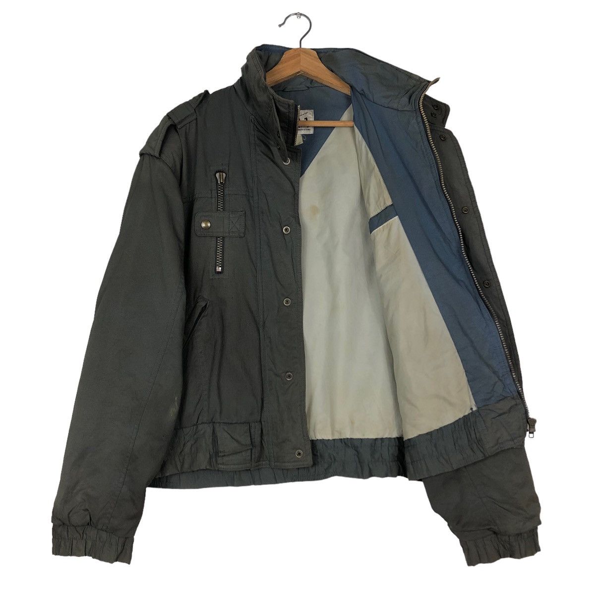 Japanese Brand 🔥Vtg Bomber Jacket Tinz Ski Wear Japan Made Size US M / EU 48-50 / 2 - 11 Thumbnail