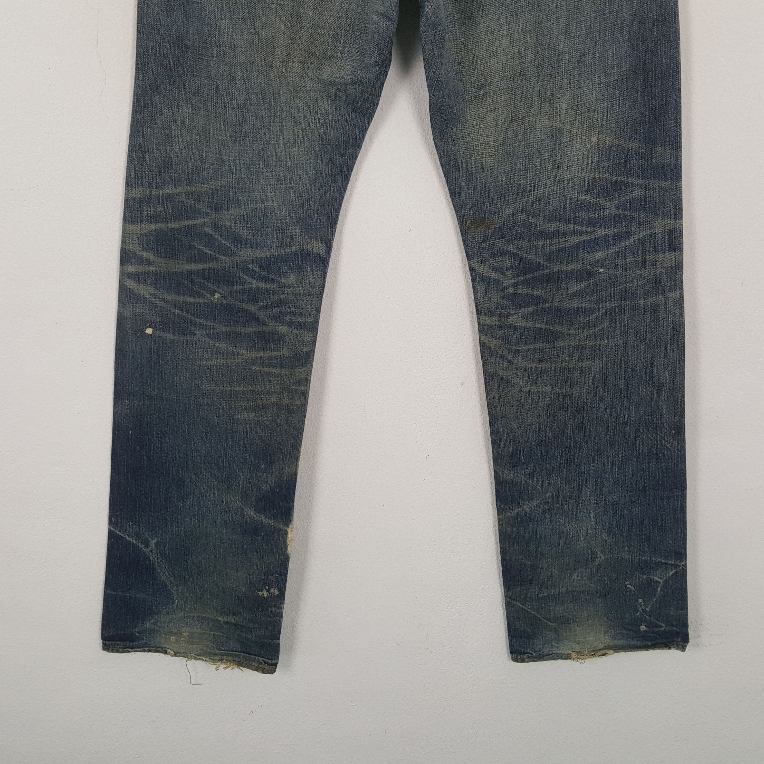 Prps Vintage Prps Japanese Brand Distressed Denim Jeans RR9 Size US 35 - 6 Thumbnail