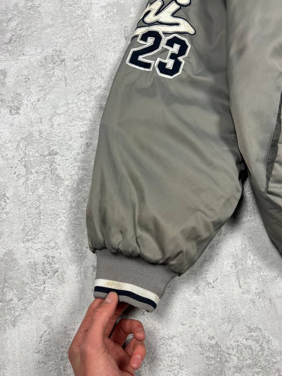 Karl Kani Vintage Karl Kani Iconic Bomber Jacket 23 Brooklyn Size US L / EU 52-54 / 3 - 14 Thumbnail