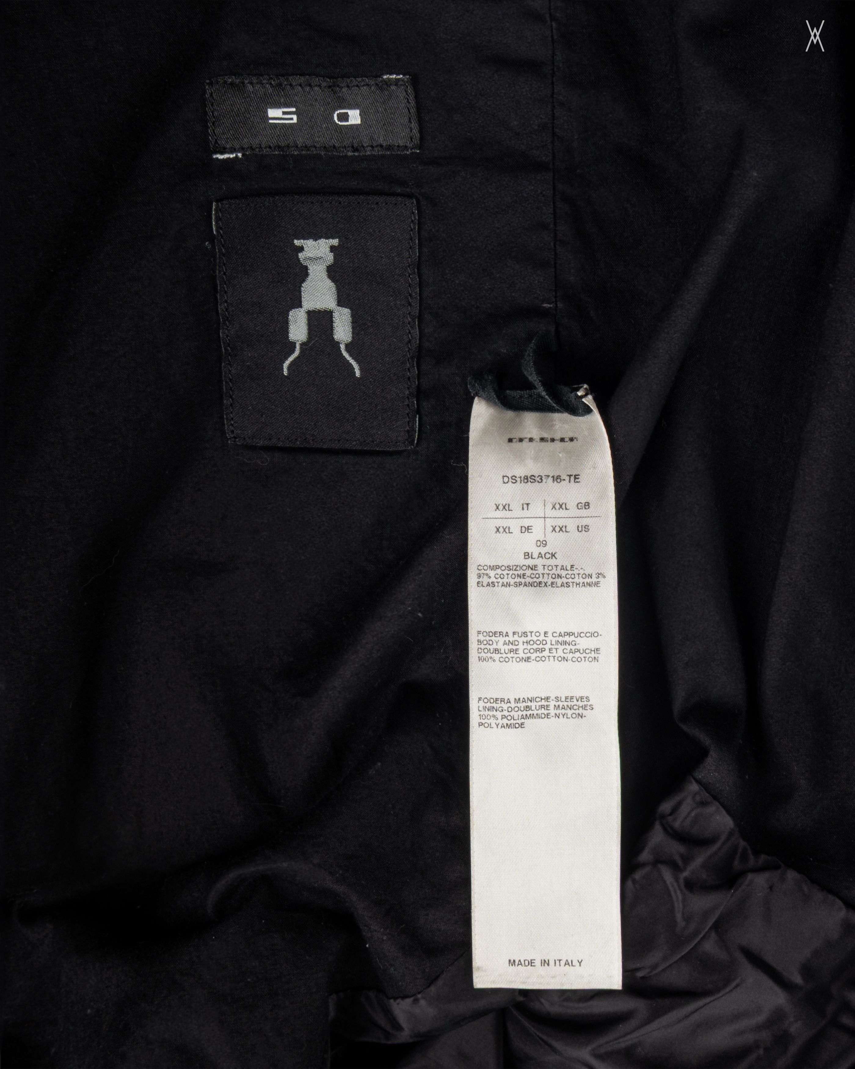 Rick Owens Rare Boxy Rick Owens Drawstring Windbreaker Size US S / EU 44-46 / 1 - 5 Thumbnail