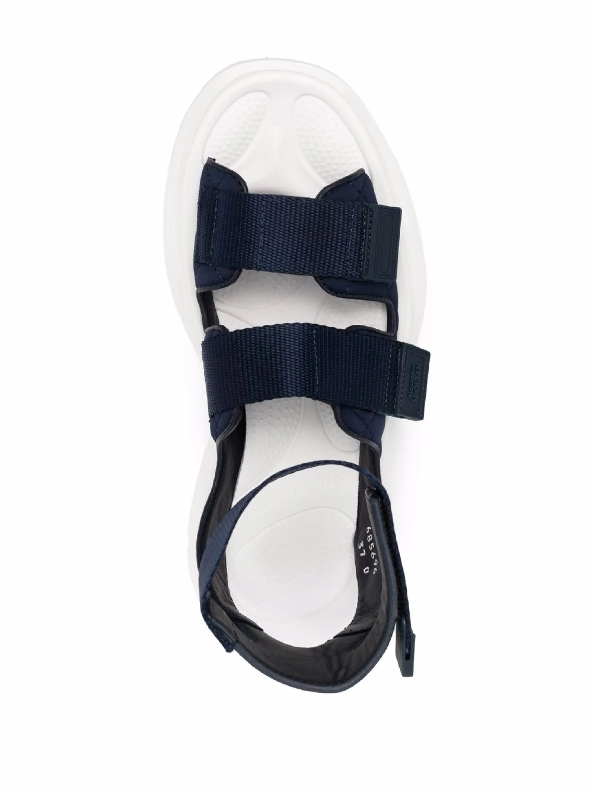 Alexander McQueen o1y0225 Sandals in Midnight Blue Size US 10 / IT 40 - 4 Thumbnail