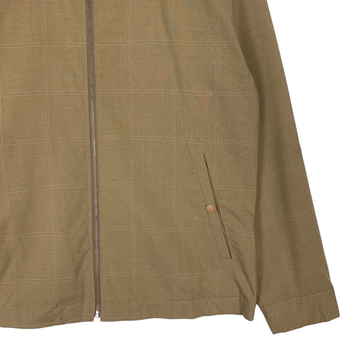 Japanese Brand 6 RAGEBLUE Checked Brown Bomber Jacket #1159-C53 Size US S / EU 44-46 / 1 - 4 Thumbnail