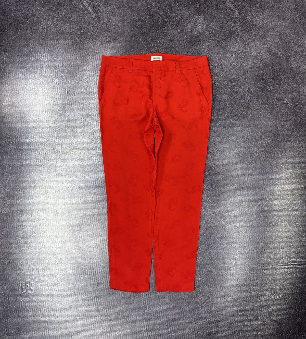 Zadig & Voltaire Zadig & Voltaire Prune Jac Paisley Jacquard Viscose Pants Size 28" / US 6 / IT 42 - 1 Thumbnail