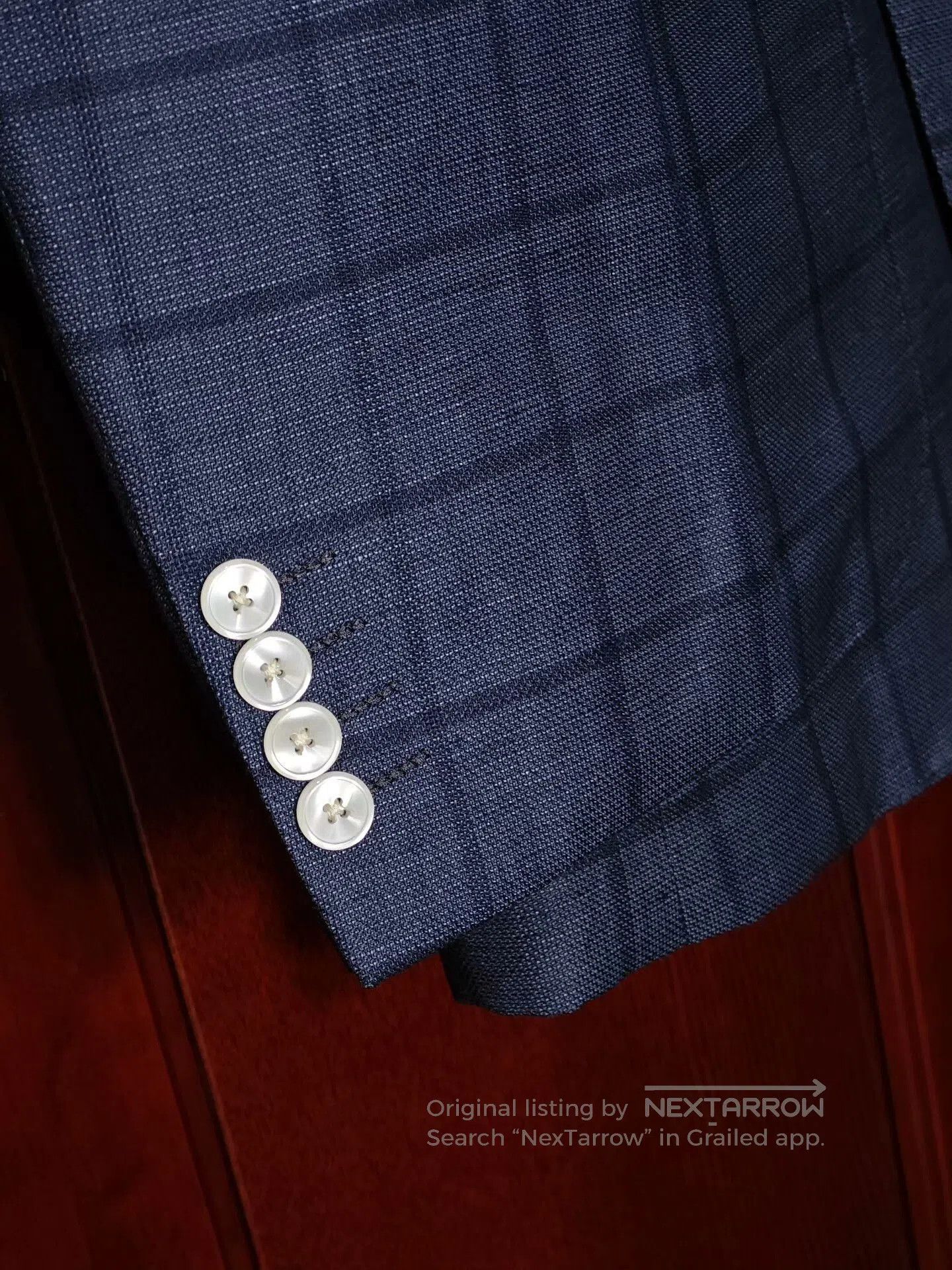 Marni Custom Blue Check Suit Jacket. Size US S / EU 44-46 / 1 - 4 Thumbnail