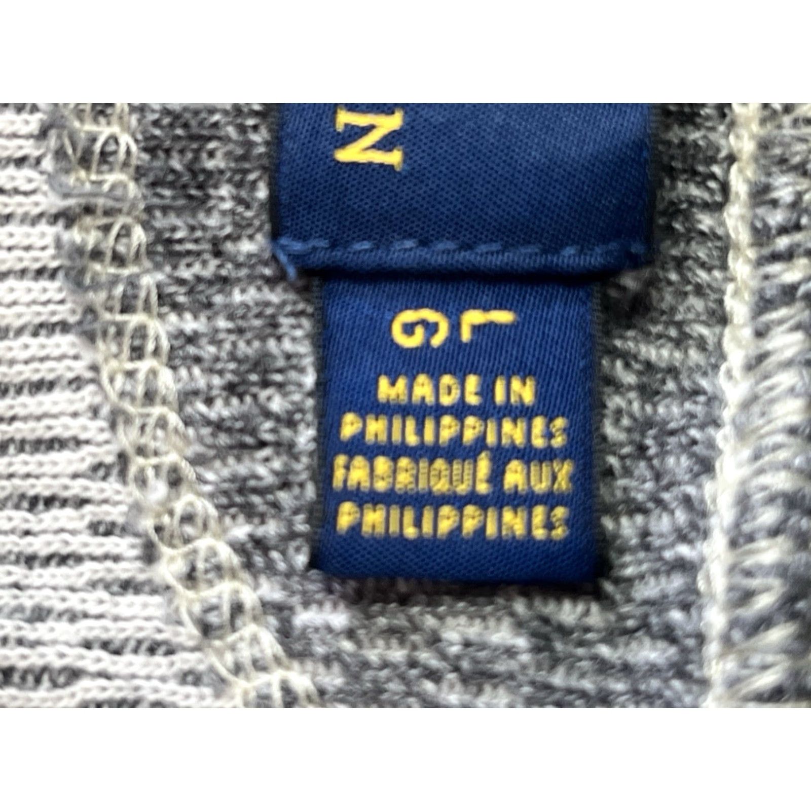 Polo Ralph Lauren Polo Ralph Lauren Henley Shirt Gray Thermal Long Sleeve Button Logo USRL Military Mens M Size US M / EU 48-50 / 2 - 7 Thumbnail