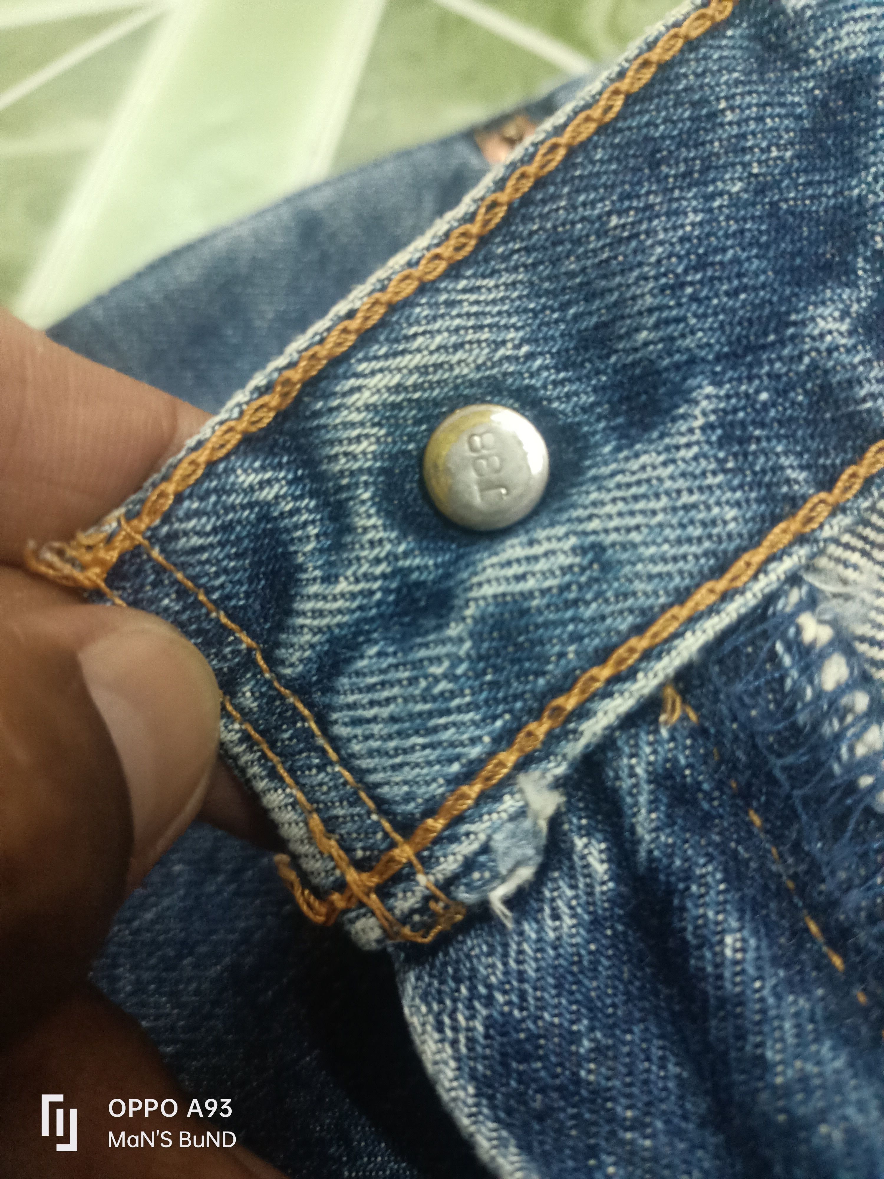 Levi's Vintage Levi's W503 Selvedge Size 29" - 8 Thumbnail