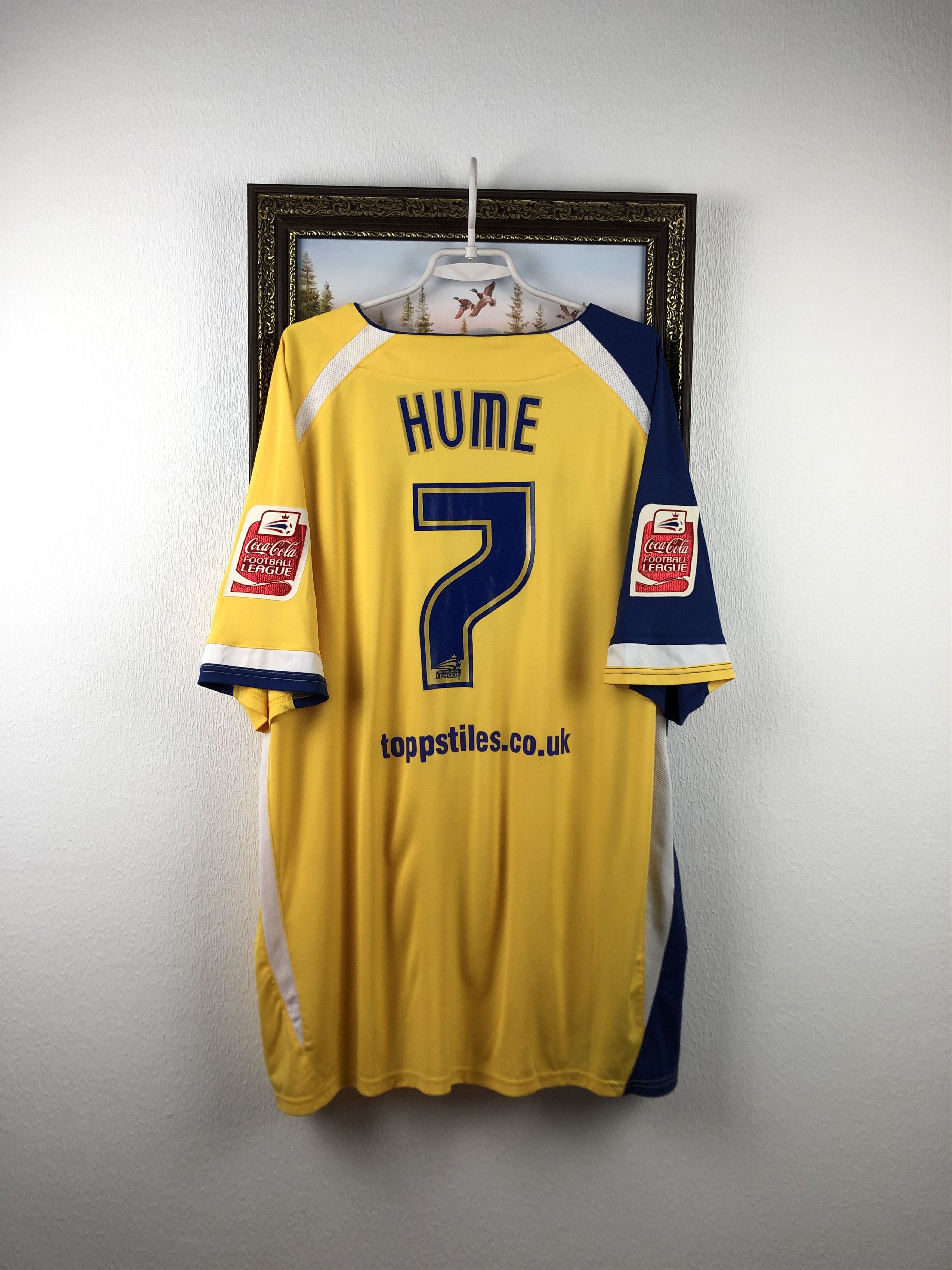 Other Leicester City shirt Soccer Hume Jersey Player Issue 3XL Size US XXL / EU 58 / 5 - 1 Thumbnail