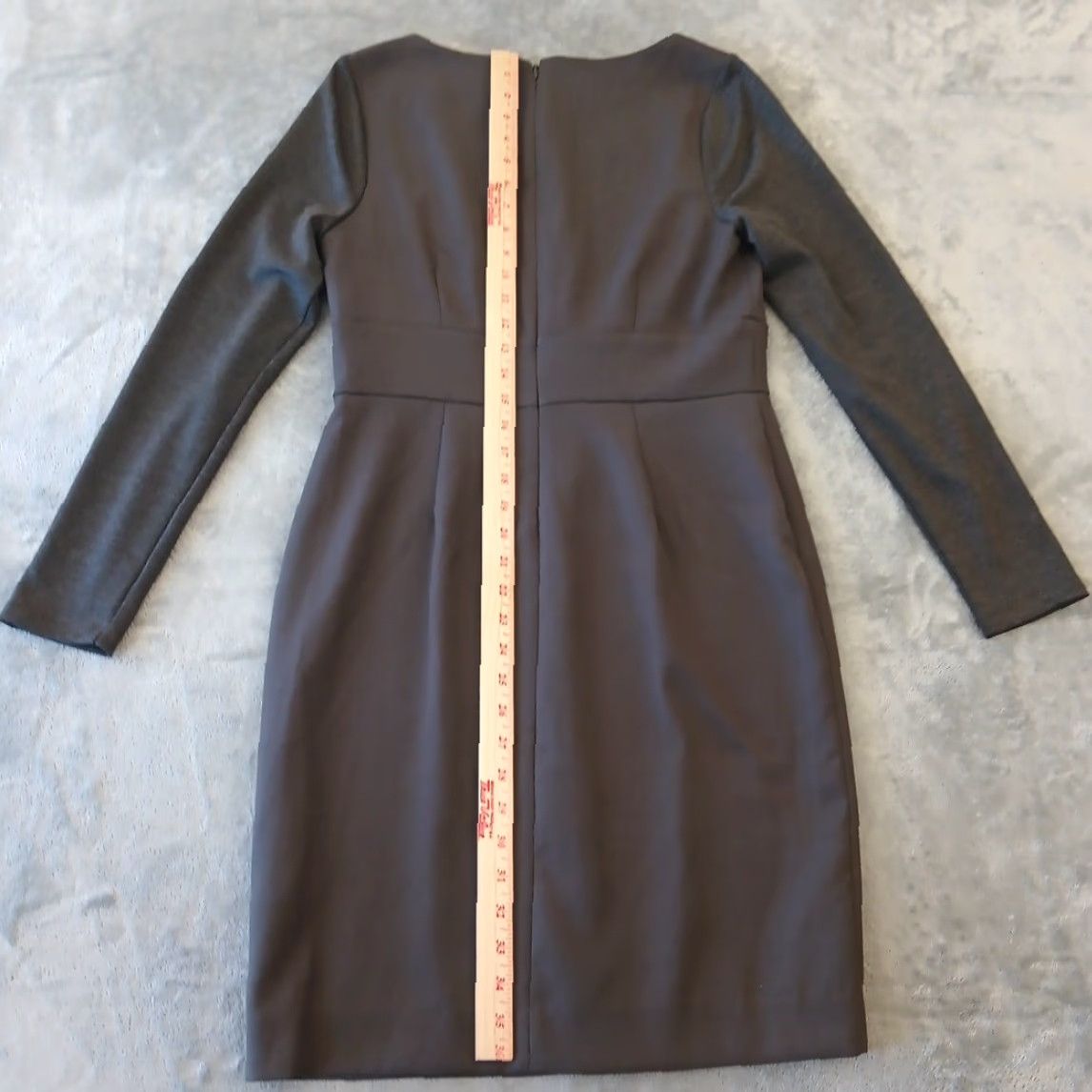 Vintage The Limited Dress Pencil Dress Womens Regular Knee Length Gray Long Sleeve Lined Size 6 Size M / US 6-8 / IT 42-44 - 5 Thumbnail