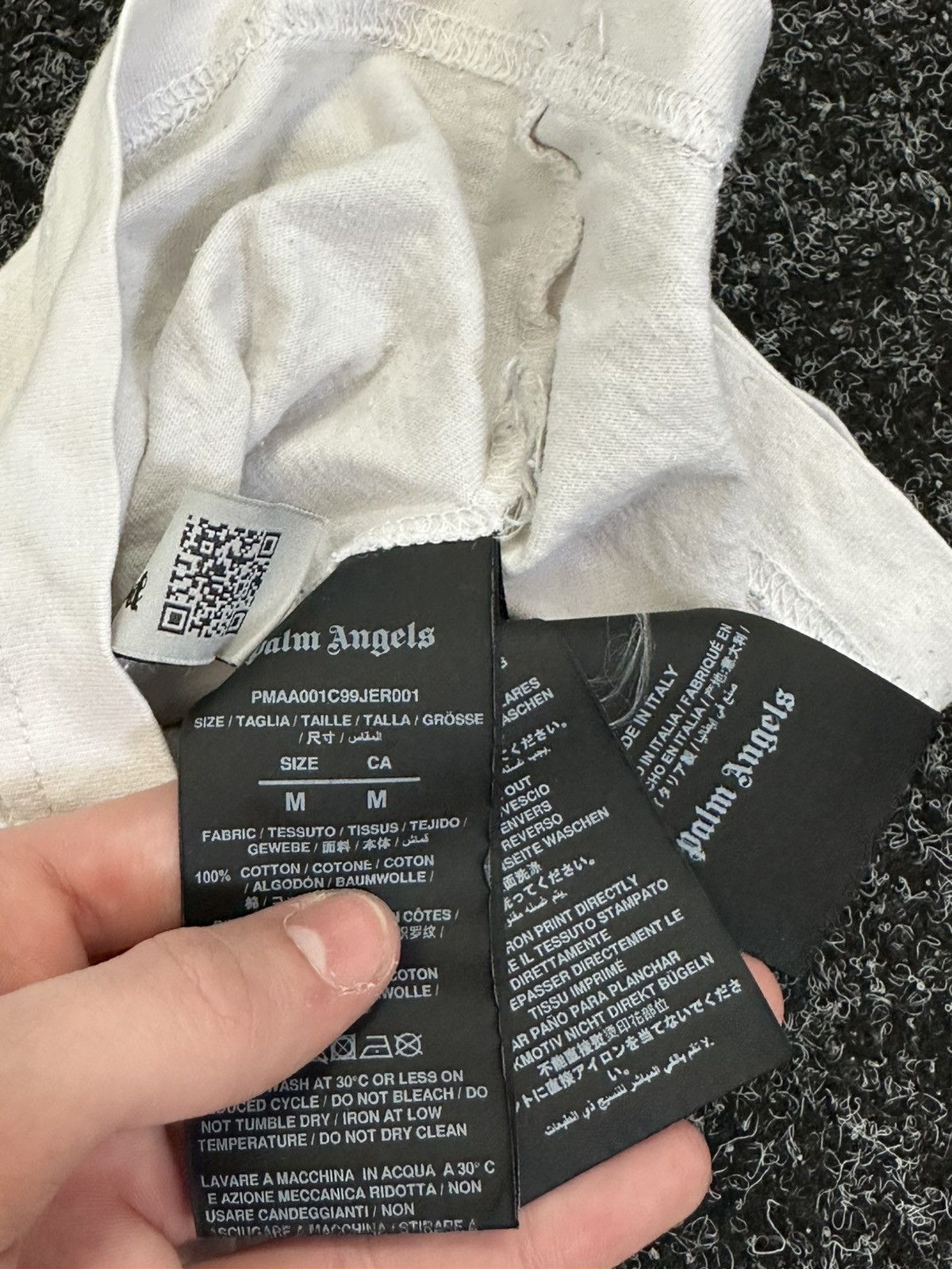 Palm Angels GRAIL🚨Palm Angels Kill The Bear T -Shirt distress true y2k Size US M / EU 48-50 / 2 - 8 Thumbnail