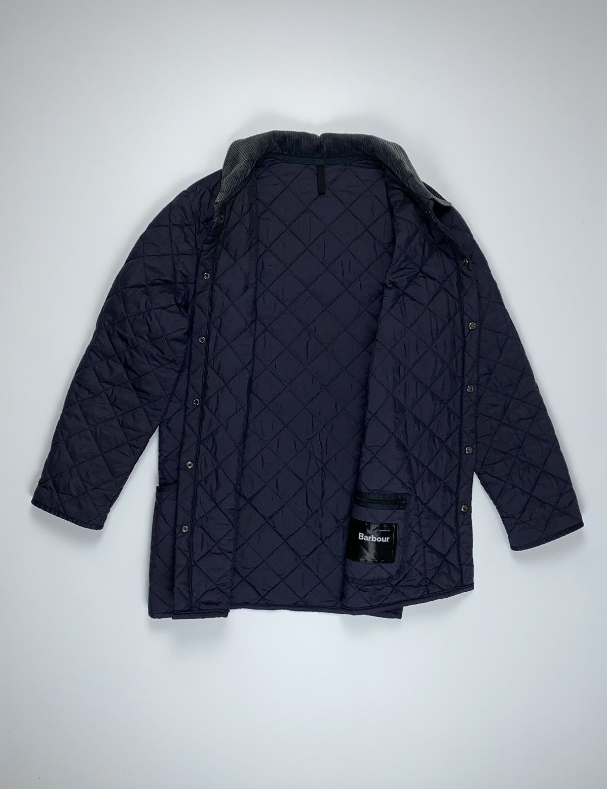 Barbour 🚨 Barbour vintage quilted liddesdale jacket coat blue man M Size US M / EU 48-50 / 2 - 4 Thumbnail