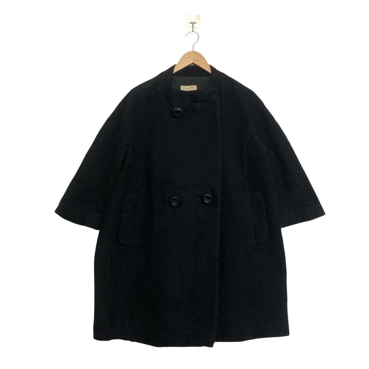 Japanese Brand × Vintage Vintage ISETAN.CO Original Design Wool Winter Coat Jacket Size US M / EU 48-50 / 2 - 1 Thumbnail