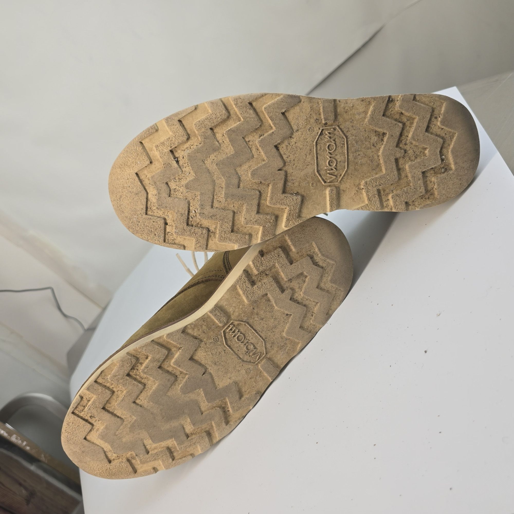 Viberg VIBERG BOOTS Oxford Shoes Olive brogued nubuck Christy sole Size US 7.5 / EU 40-41 - 9 Thumbnail