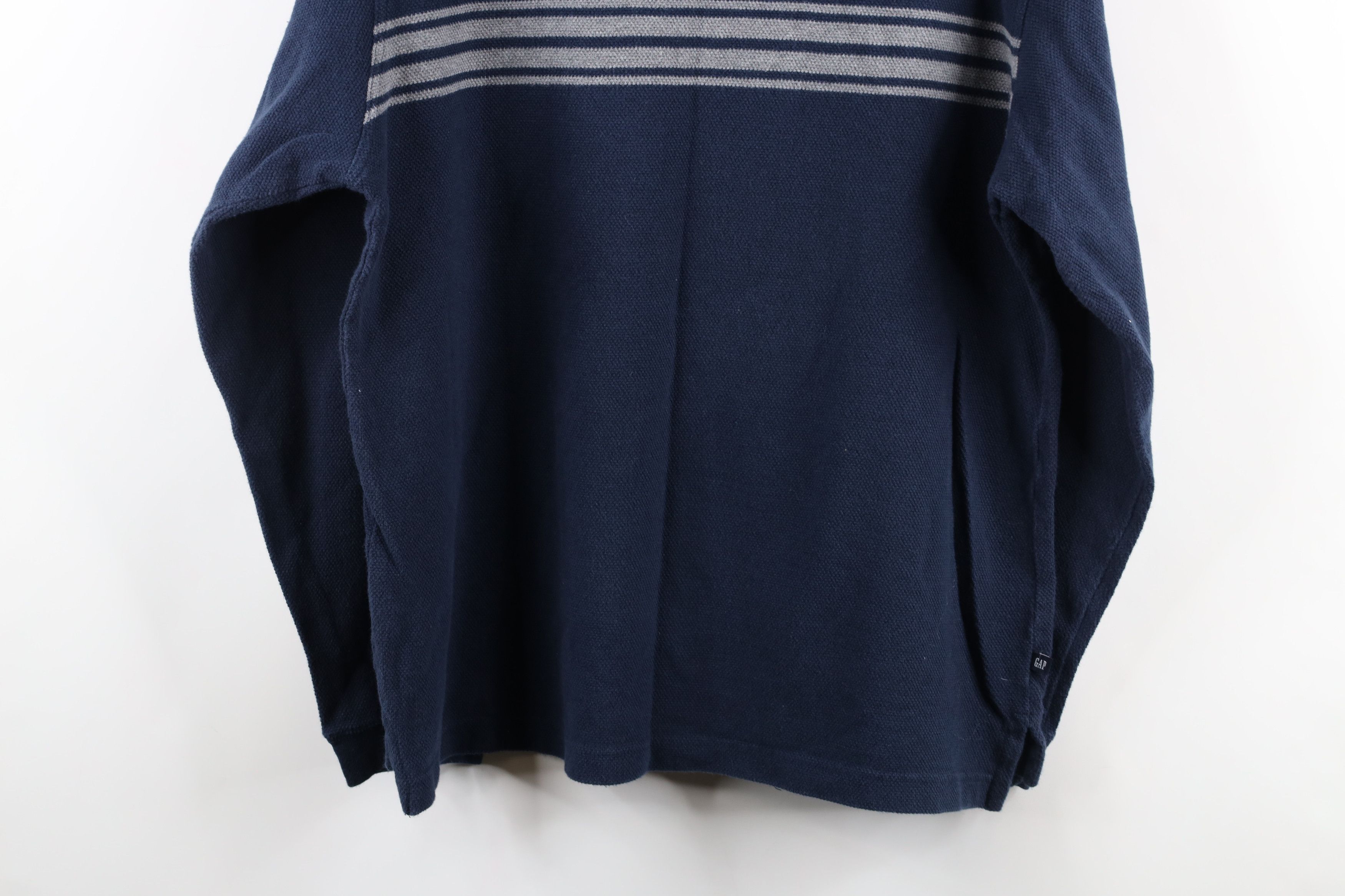 Gap × Vintage Vintage Gap Heavyweight Thermal Knit Long Sleeve Polo Size US M / EU 48-50 / 2 - 9 Thumbnail