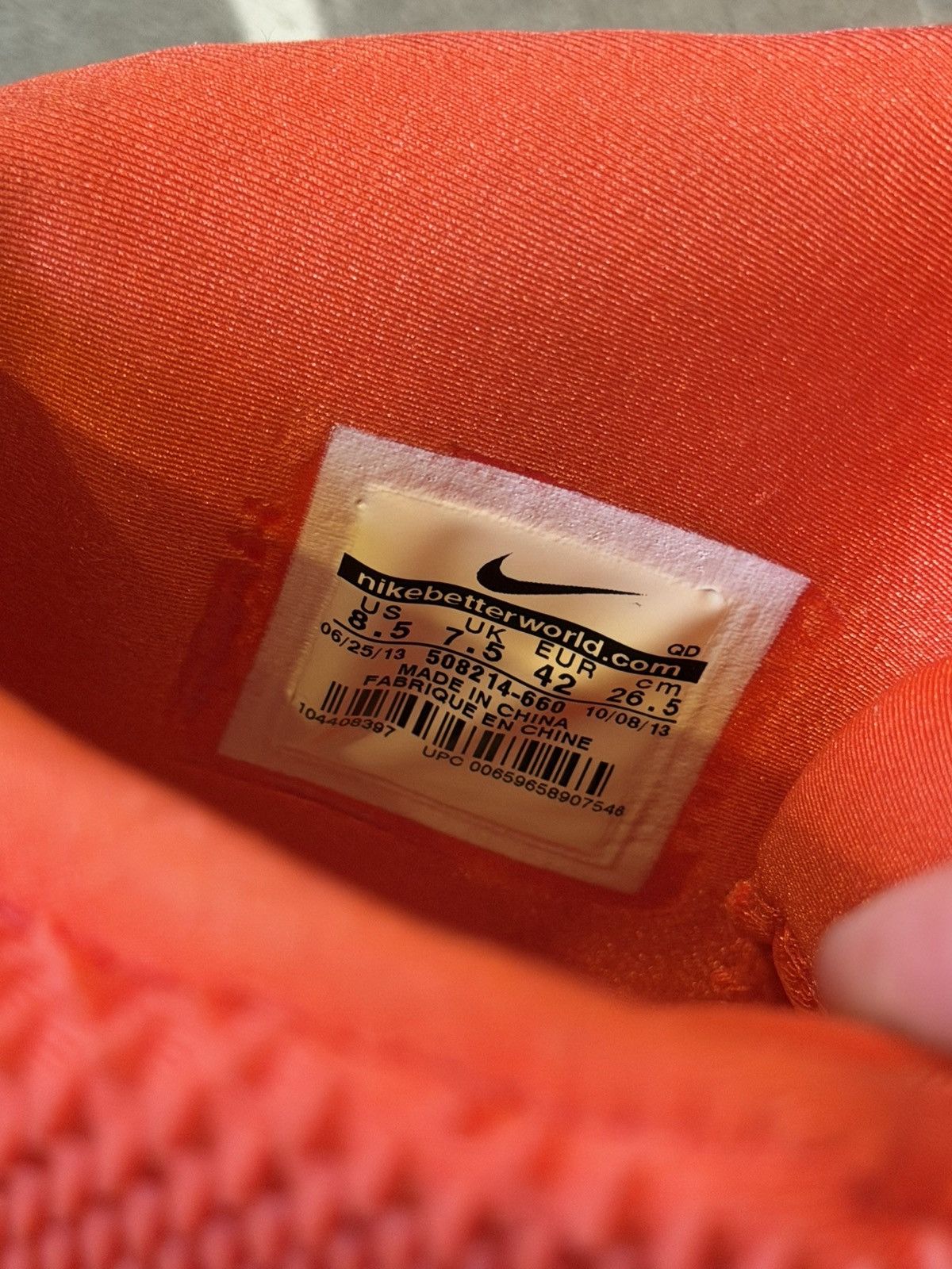 Nike Nike Air Yeezy Red October’s Size US 8.5 / EU 41-42 - 17 Thumbnail