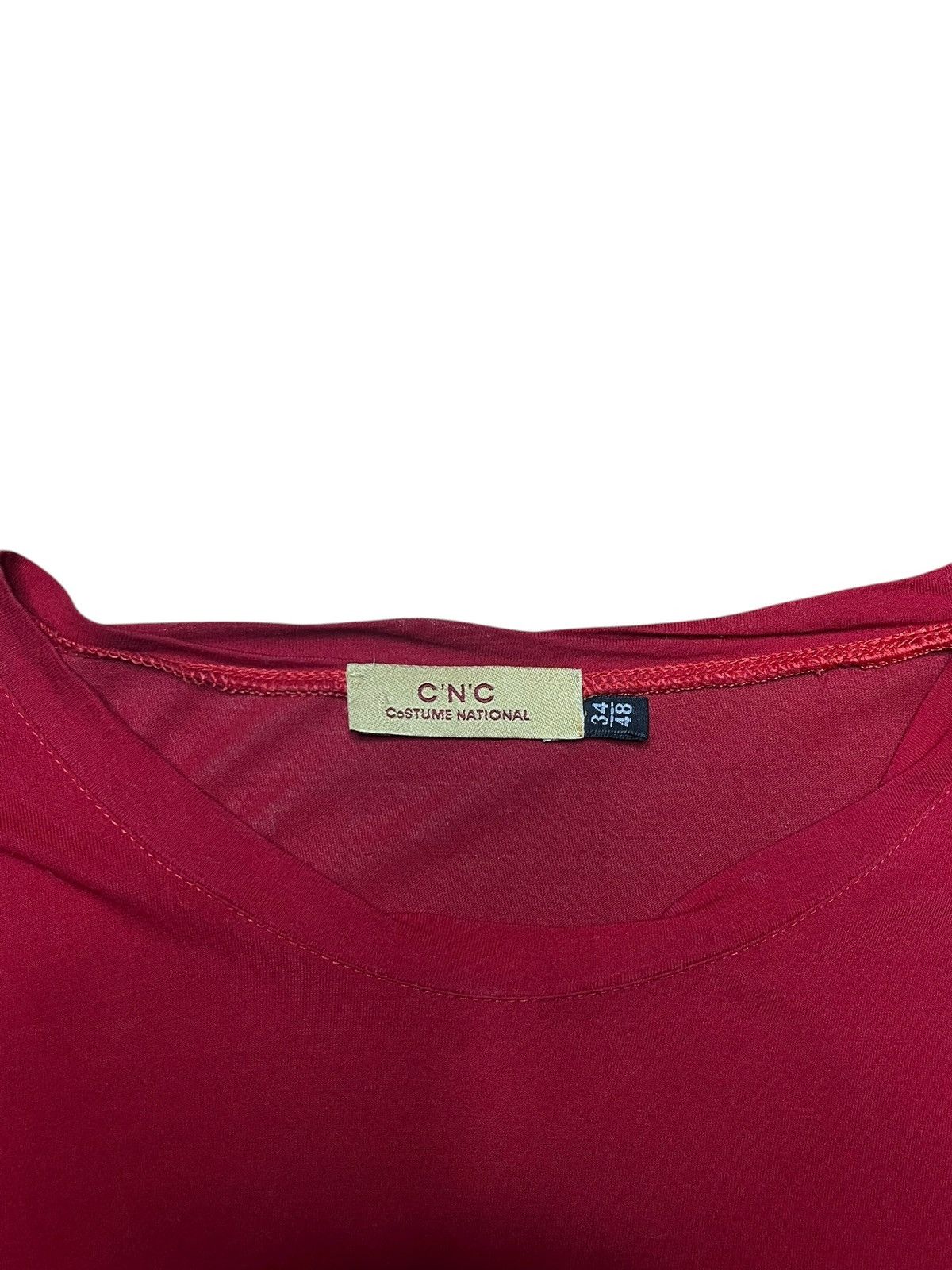 Costume National Costume National “Only Miracles” LS Shirt Italy Graphic Red Size US M / EU 48-50 / 2 - 5 Thumbnail