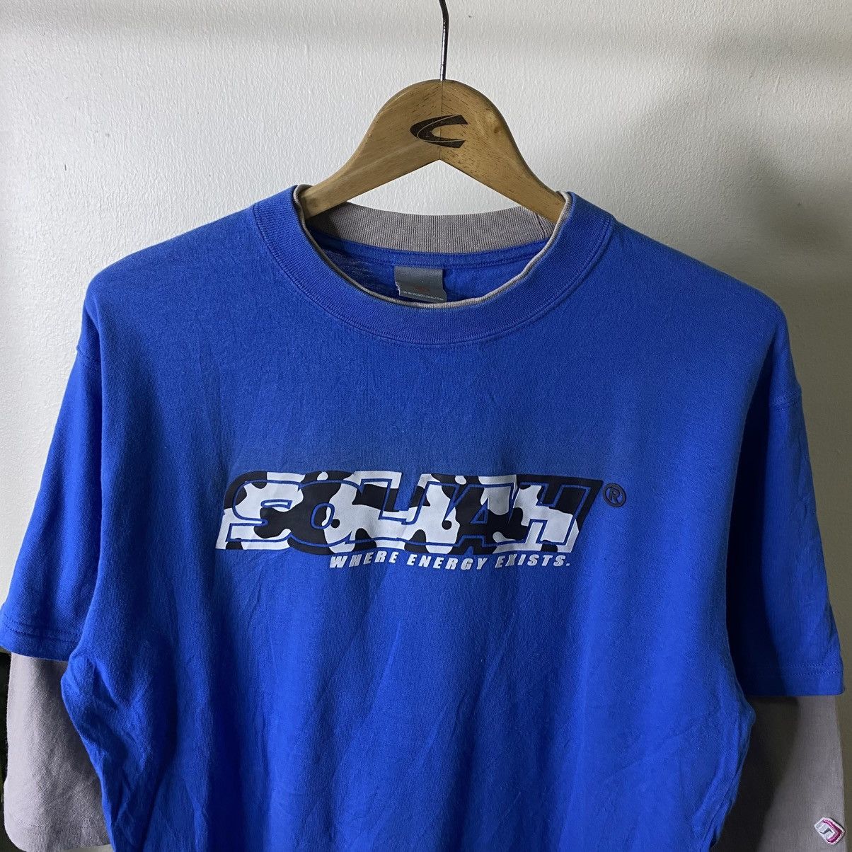 Vintage Y2K Soljah Skateboard Double Sleeves 3 Qr Tee Size US L / EU 52-54 / 3 - 2 Thumbnail
