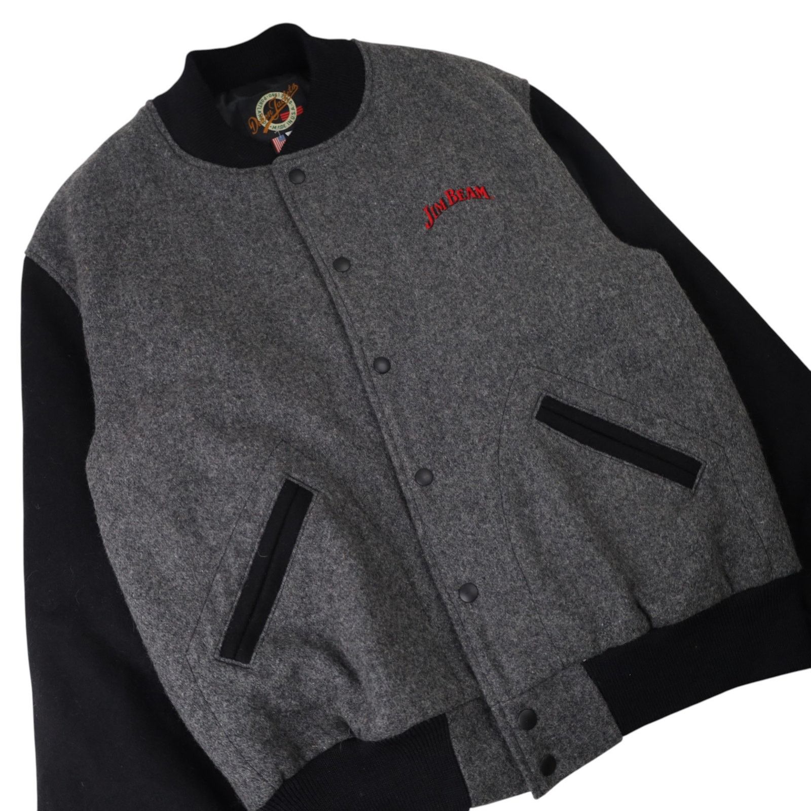 Vintage Dehen 1920 Jim Beam Wool Varsity Jacket