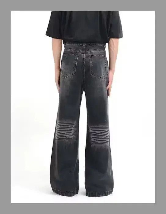 Japanese Brand Vintage Style Black Baggy jeans Size US 30 / EU 46 - 3 Thumbnail