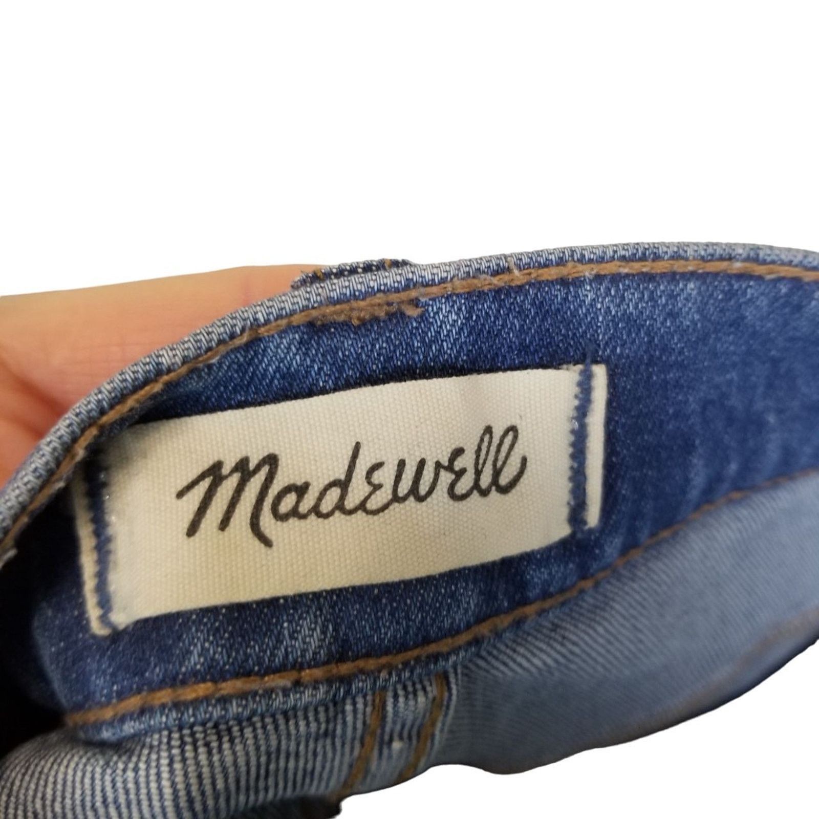 Madewell Madewell Womens The Perfect Vintage Jeans 27 Raw Hem Preppy Size 27" / US 4 / IT 40 - 5 Thumbnail