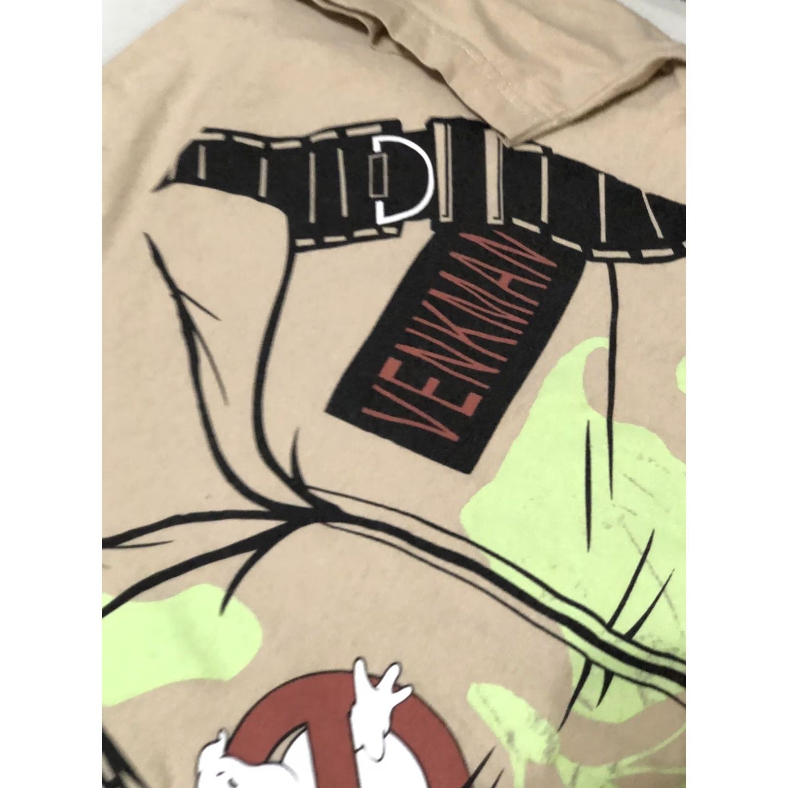 Vintage VINTAGE Ghostbusters Venkman Bill Murray T-Shirt Large Beige Cotton Glow in the Dark Mens Classic Size US L / EU 52-54 / 3 - 6 Thumbnail