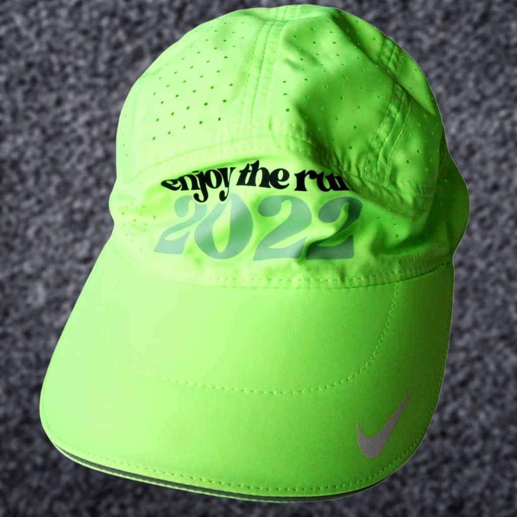 Nike × Supreme FW17 Supreme Nike Trail Running Hat Neon Green