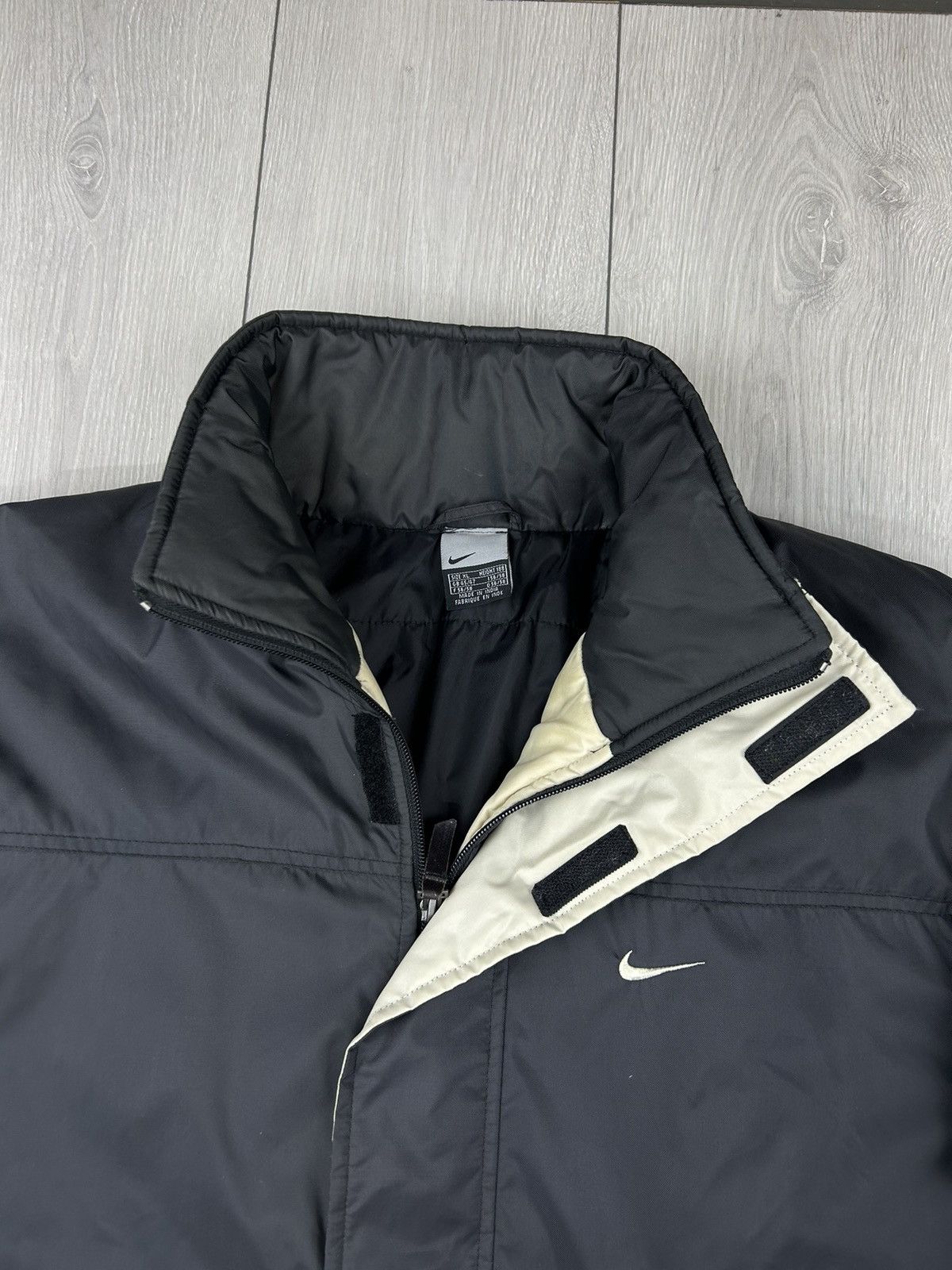 Nike × Vintage Nike Vintage Winter Grey Jacket Size XL Size US XL / EU 56 / 4 - 4 Thumbnail