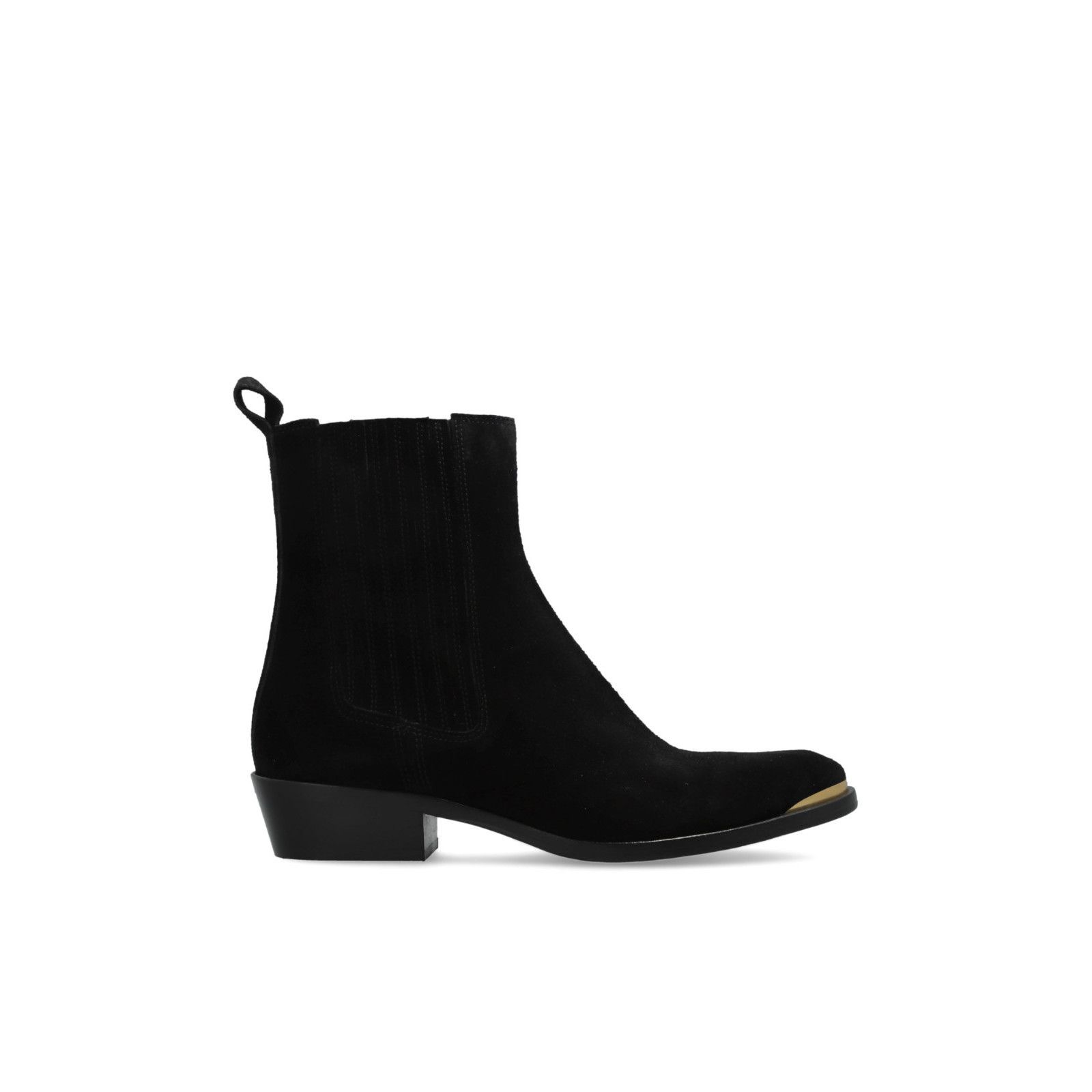 ISABEL MARANT Delano Black Suede Heeled Ankle Boots New & Au