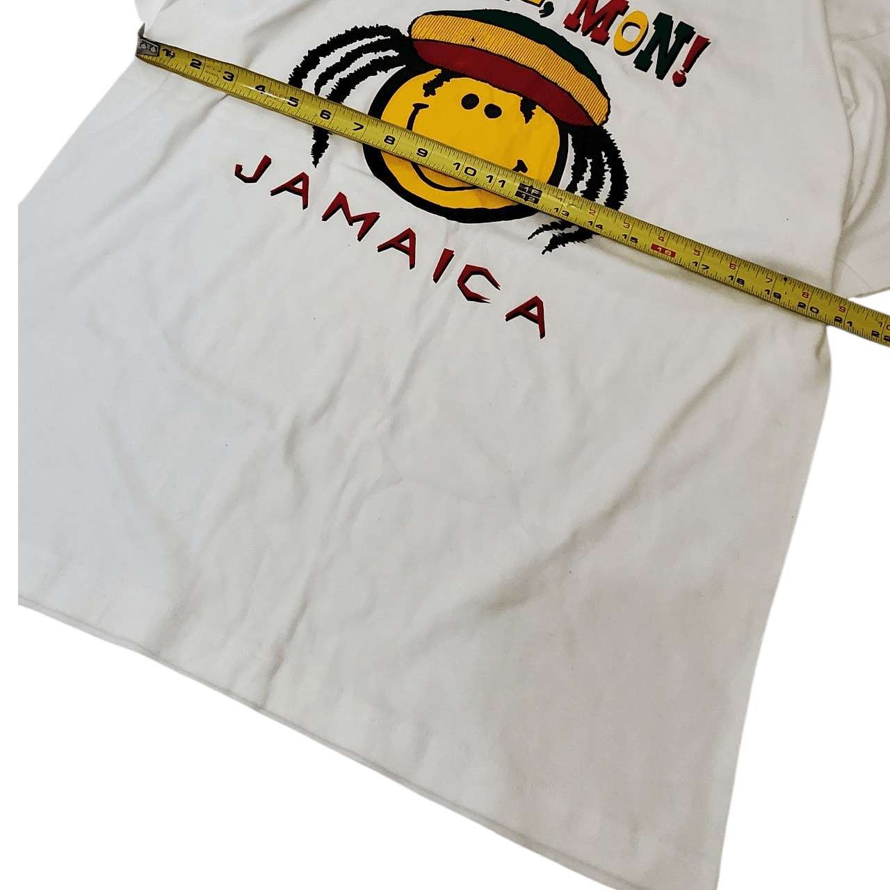 Vintage 90s Jamaica "Smile Mon" T-Shirt Size US L / EU 52-54 / 3 - 4 Thumbnail