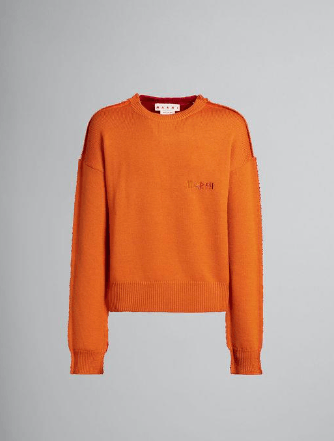 Marni o1srvl11e0624 Crewneck in Orange Size US M / EU 48-50 / 2 - 1 Thumbnail