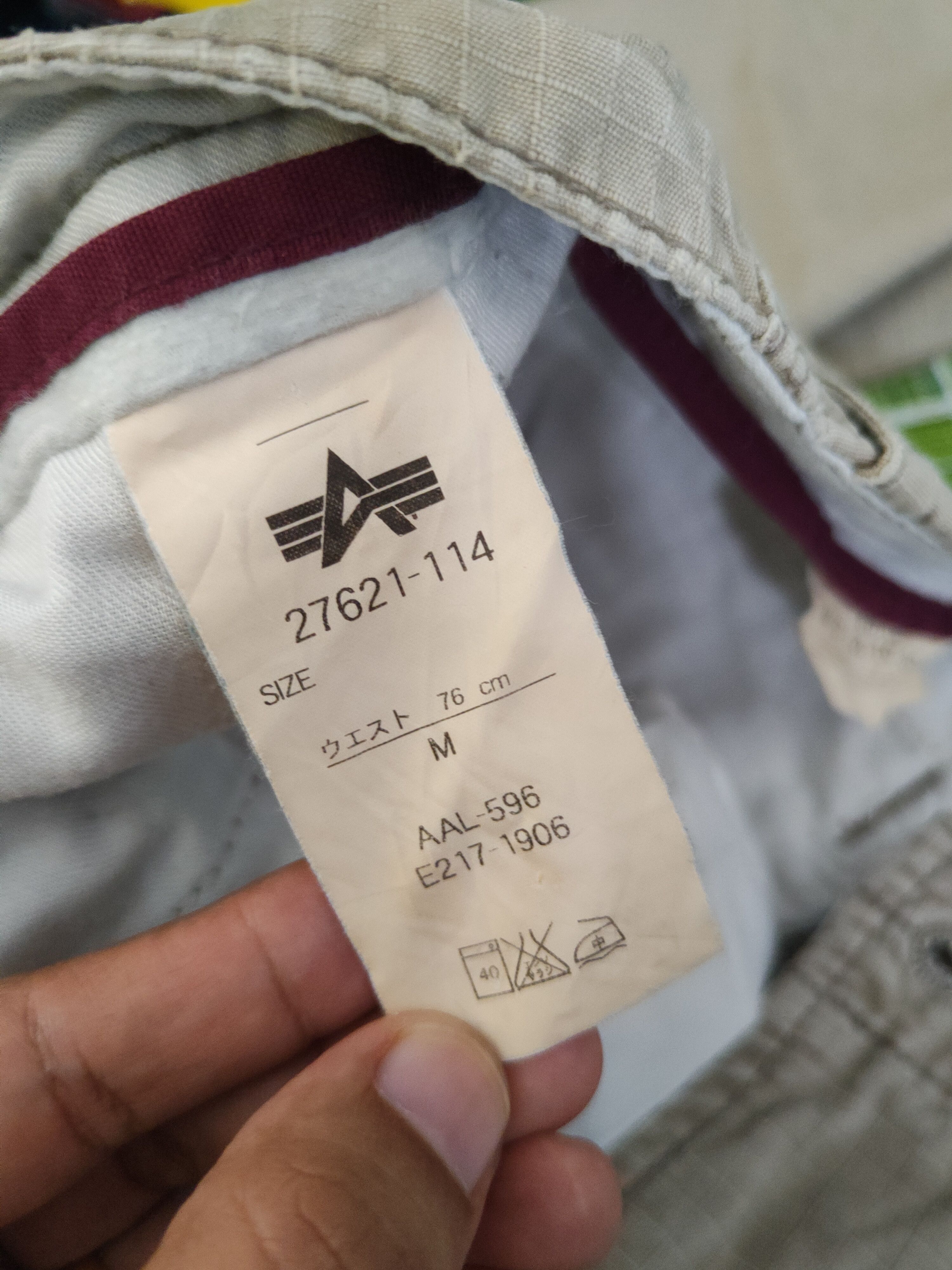 Alpha Industries DL Alpha Industries Beige Multipocket Cargo Pants #2432 Size US 30 / EU 46 - 14 Thumbnail