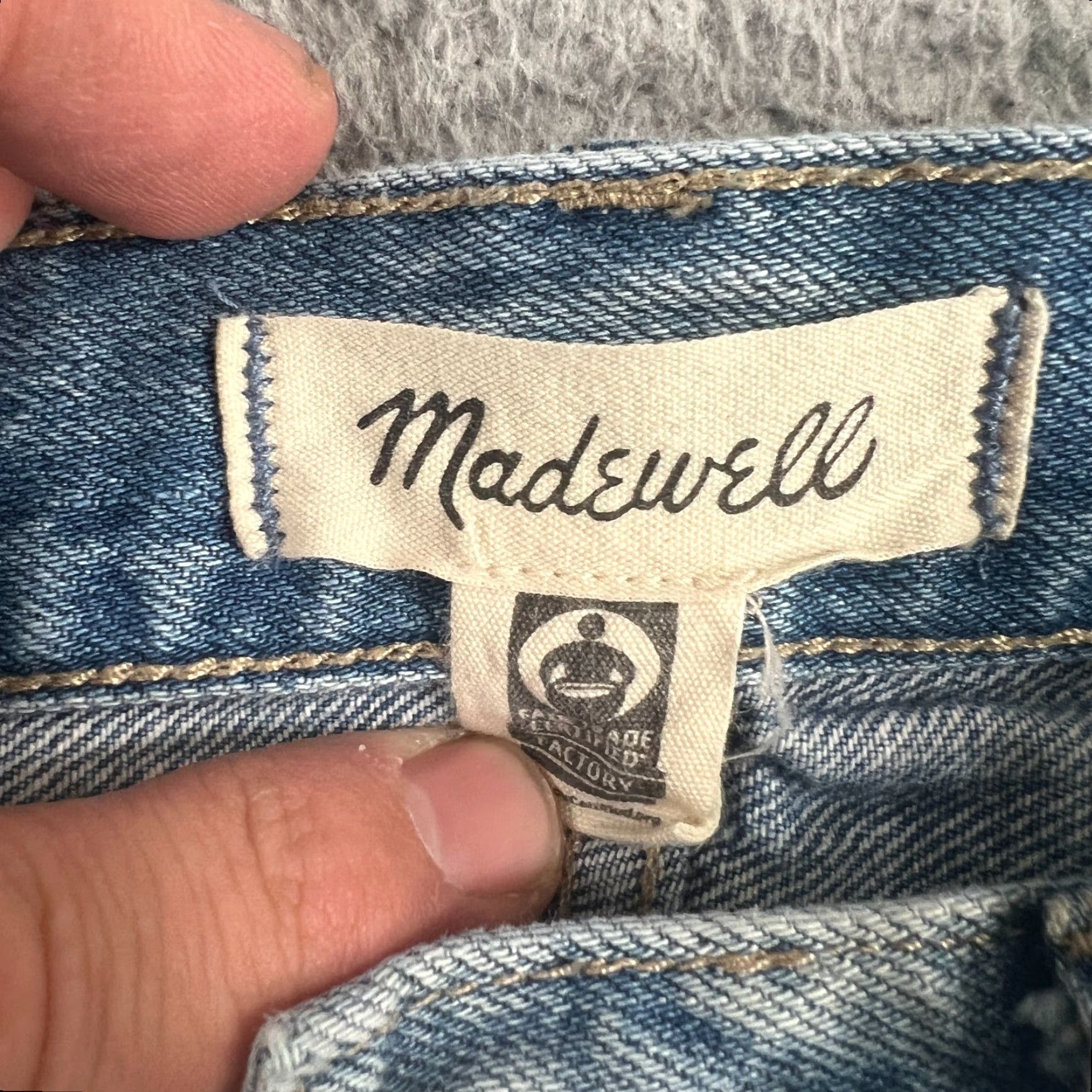 Madewell Madewell Jeans Womens 26 Light Wash 90s Bohemian Straight Denim Blue Spring Fall Summer Winter Mens? Size 26" / US 2 / IT 38 - 6 Thumbnail