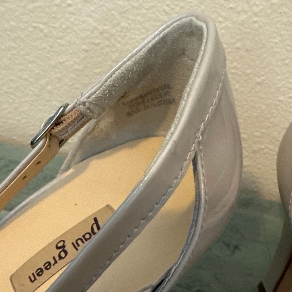 Other Paul Green Contessa Bone Patent Leather Size 9, 3 1/2" Heels Size US 9 / IT 39 - 8 Thumbnail