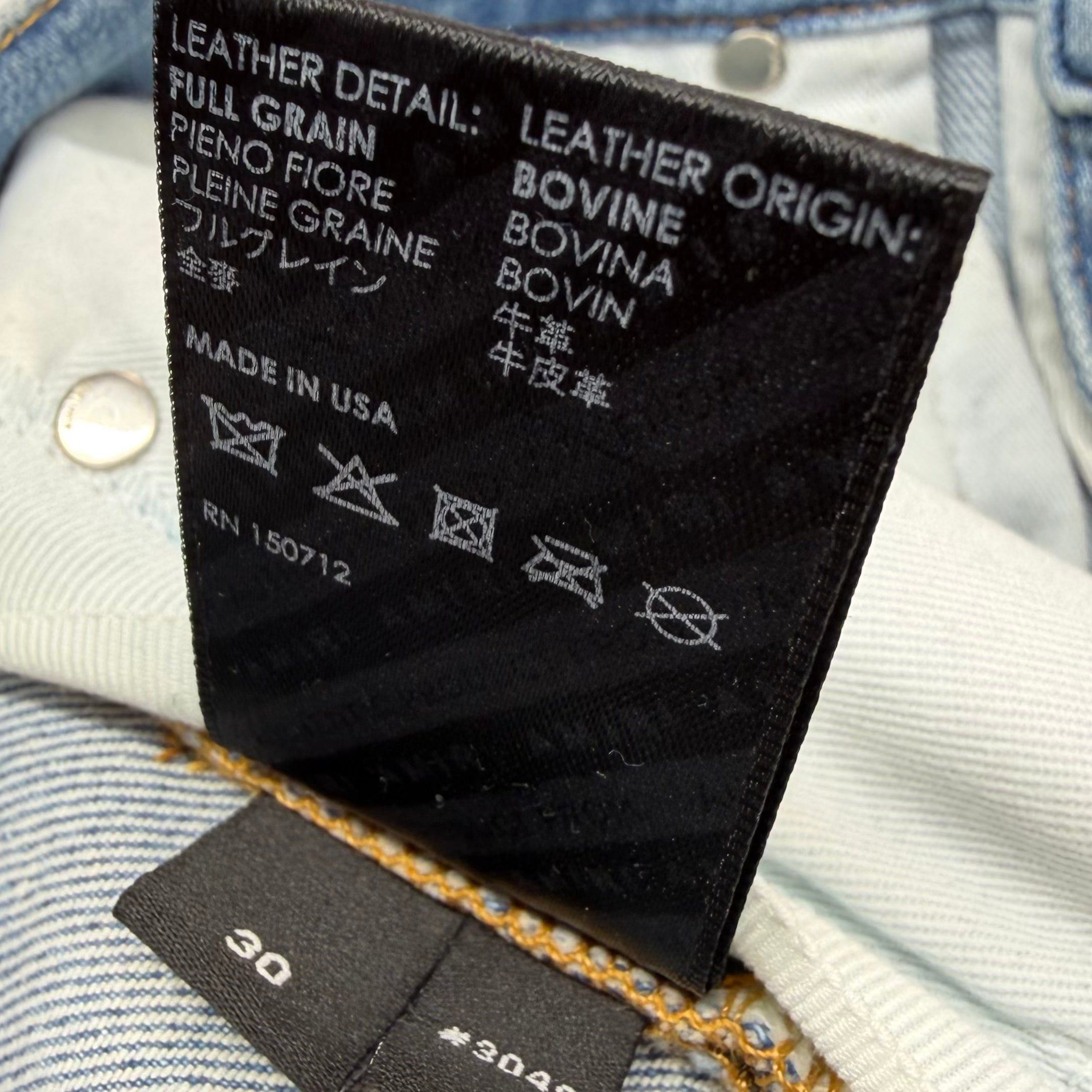 Amiri Amiri x Chemist Green Star Patch Jeans 30 Size US 30 / EU 46 - 8 Thumbnail