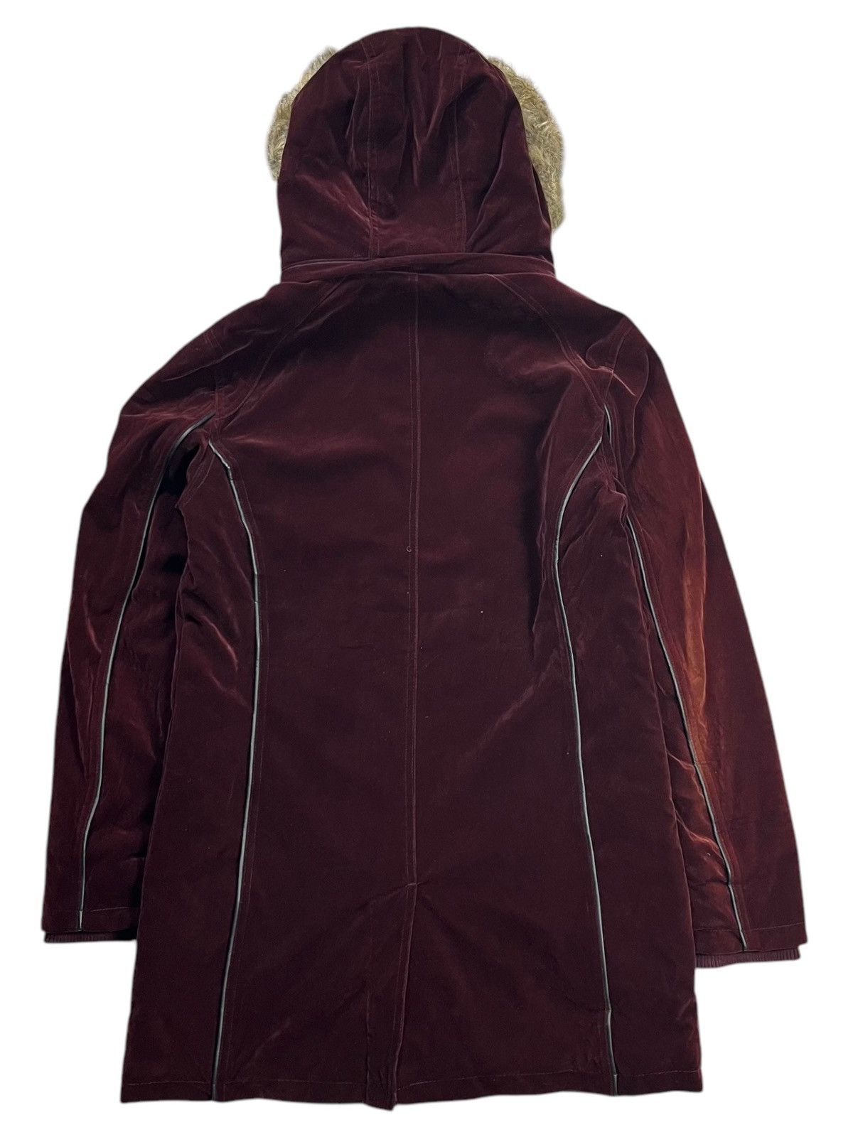 BUFFALO BOBS 2000s In The Attic - Fireman Fur Hoodie Velour Jacket Size US M / EU 48-50 / 2 - 3 Thumbnail