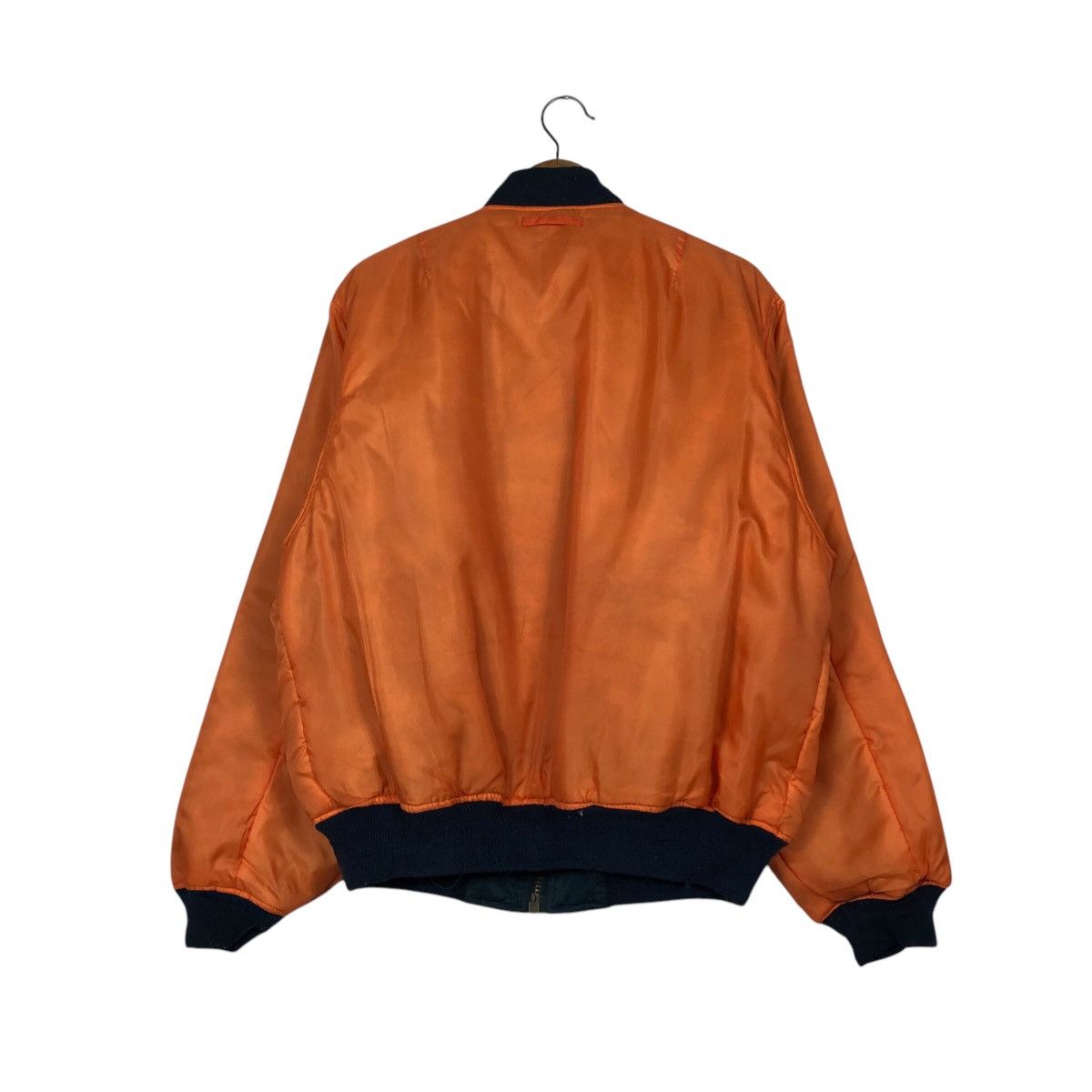 Japanese Brand 📌Vintage Reversible Bomber Jacket Ma-1 Phantom Military Size US L / EU 52-54 / 3 - 4 Thumbnail