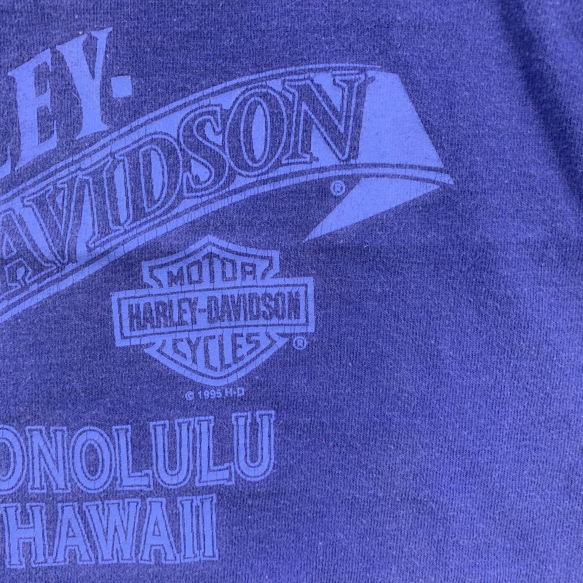 Harley Davidson Vintage 1995 HARLEY DAVISON Honolulu Hawaii Tank Top Tee Size S / US 4 / IT 40 - 6 Thumbnail