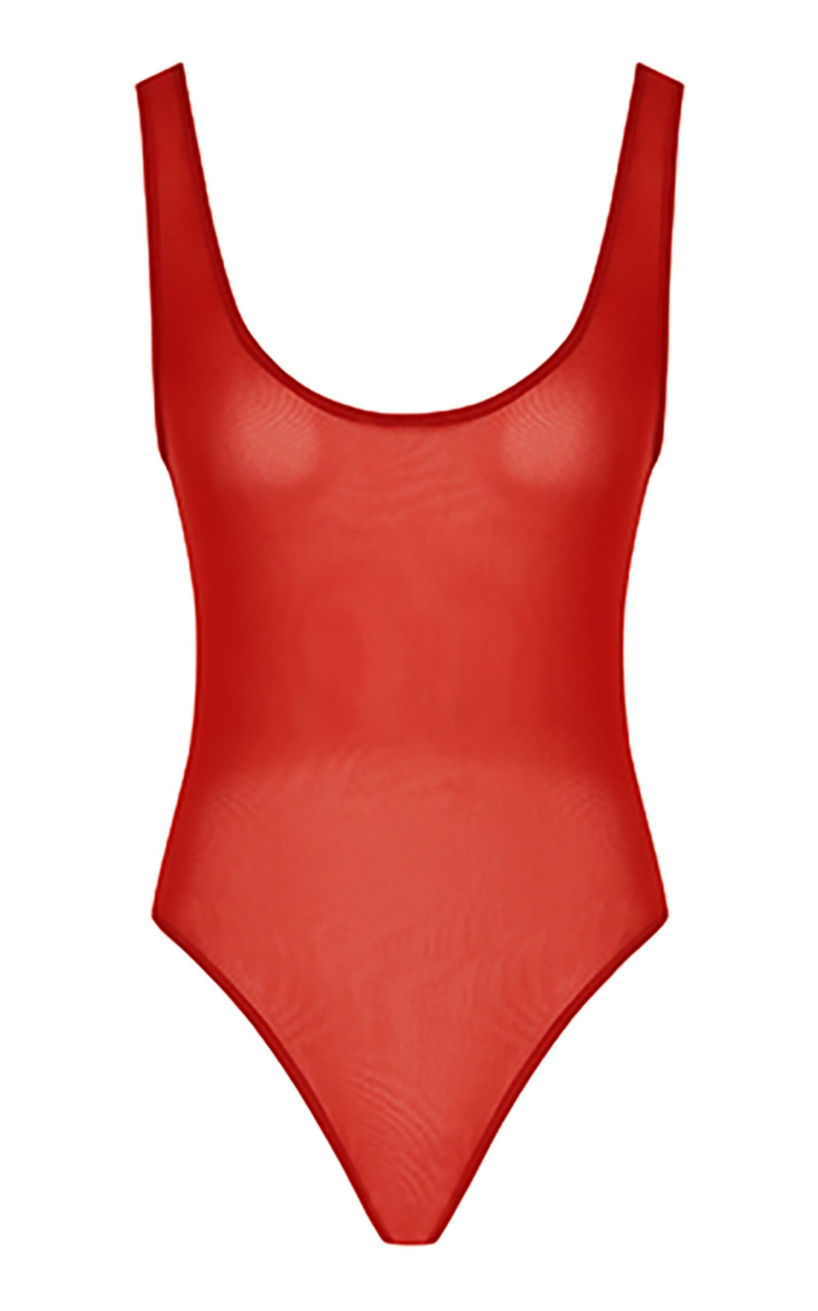 Zimmermann oc11z0525 Scooped Bodysuit in Red Size S / US 4 / IT 40 - 1 Thumbnail
