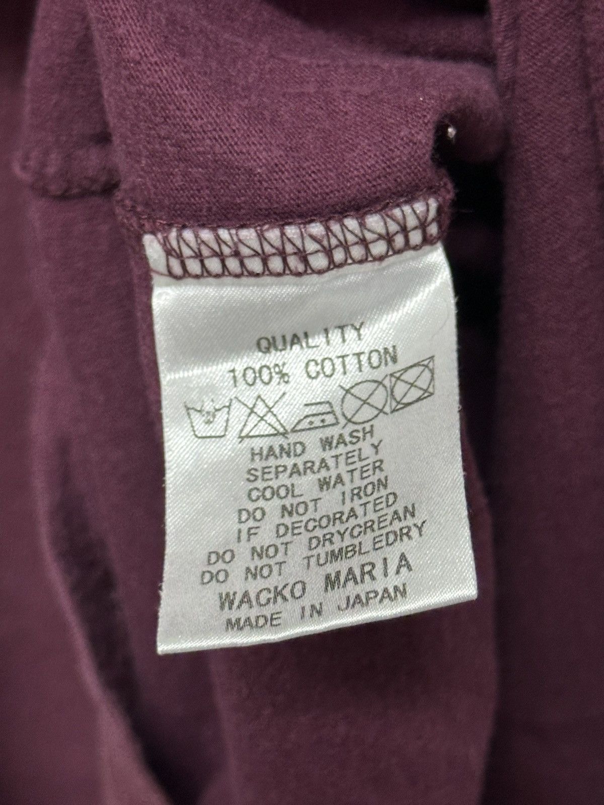 Wacko Maria Guilty Parties By Wacko Maria Logo Pocket Tee Shirt Medium Size US M / EU 48-50 / 2 - 7 Thumbnail
