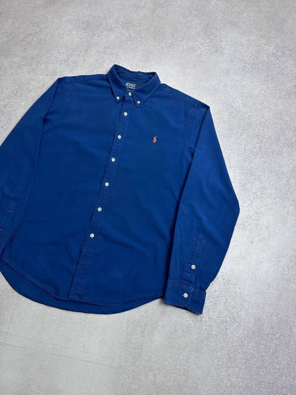 Polo Ralph Lauren Vintage Polo Ralph Lauren Blue Shirt Y2K L Rare Size US L / EU 52-54 / 3 - 2 Thumbnail