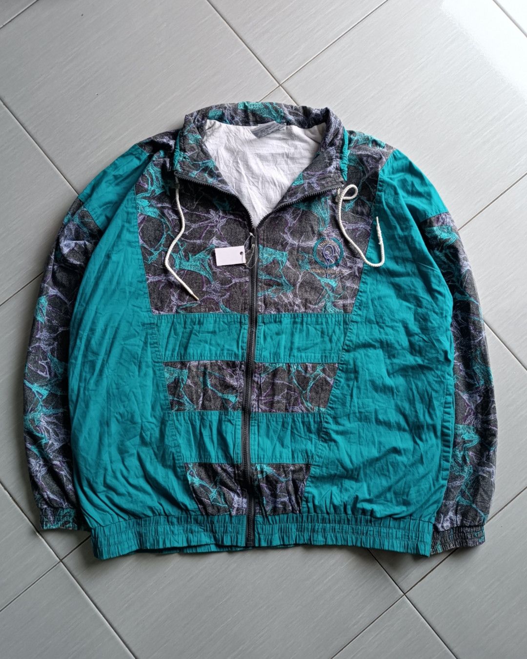 Hummel × Vintage Hummel Vintage Windbreaker Jacket Size US XL / EU 56 / 4 - 1 Thumbnail