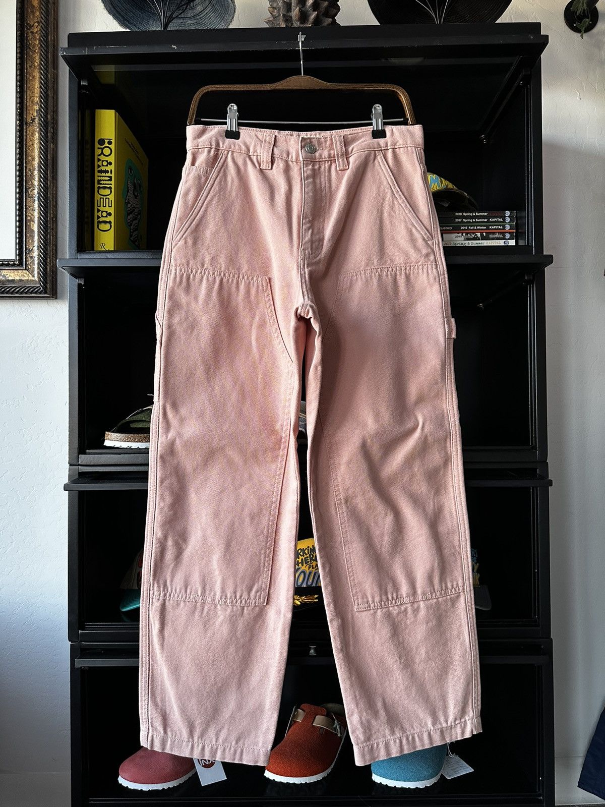 Stussy WORK PANT CANVAS BAJA PRINT | Grailed
