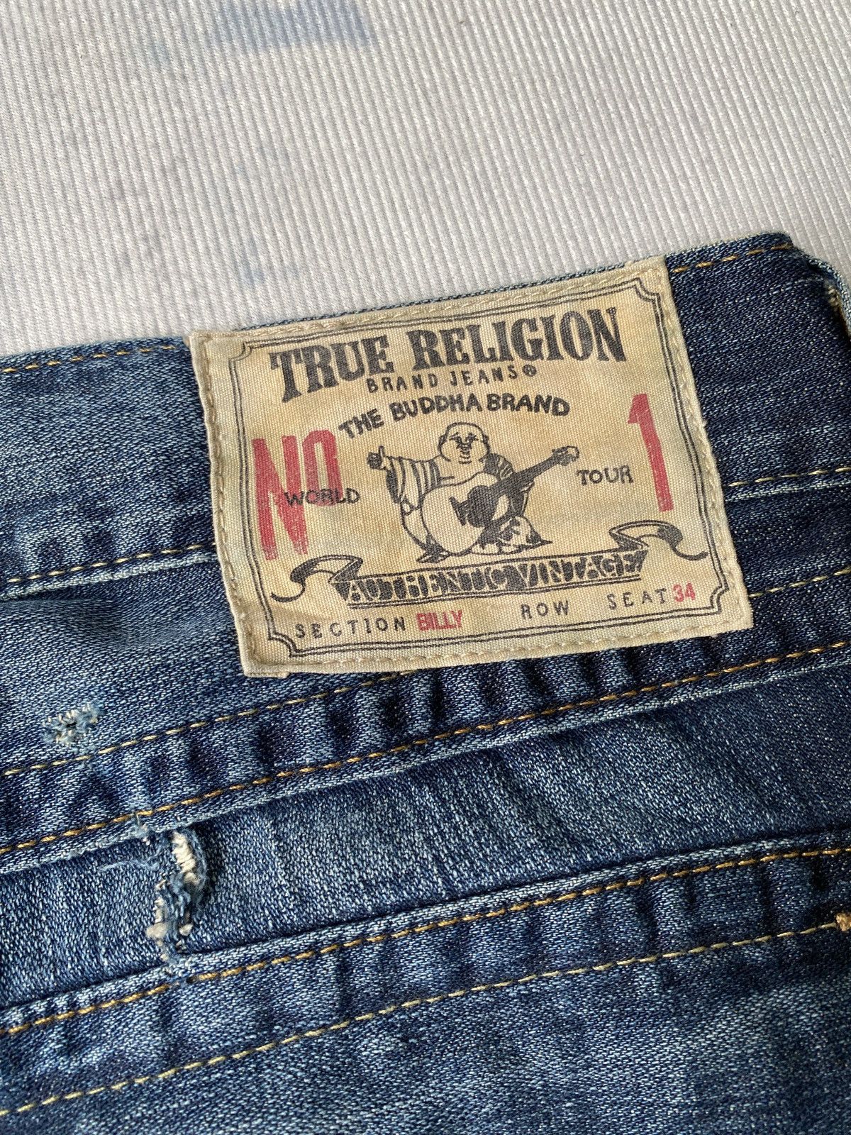Tornado Mart × True Religion True Religion Billy Revolution 1st Edition Flare Denim Size US 34 / EU 50 - 16 Thumbnail