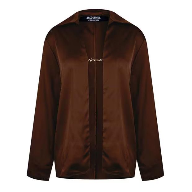 Jacquemus o1g2r1mq1024 Shirt in Brown Size M / US 6-8 / IT 42-44 - 1 Thumbnail