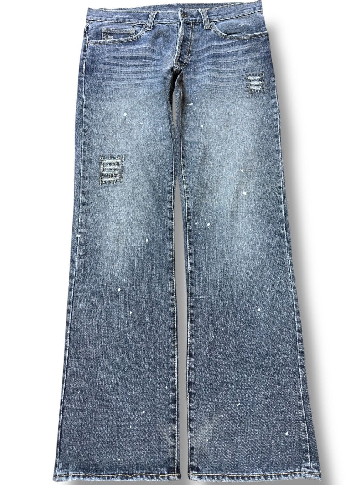 Boycott Vintage Boycott Grunge Distressed Denim Size US 33 - 1 Thumbnail