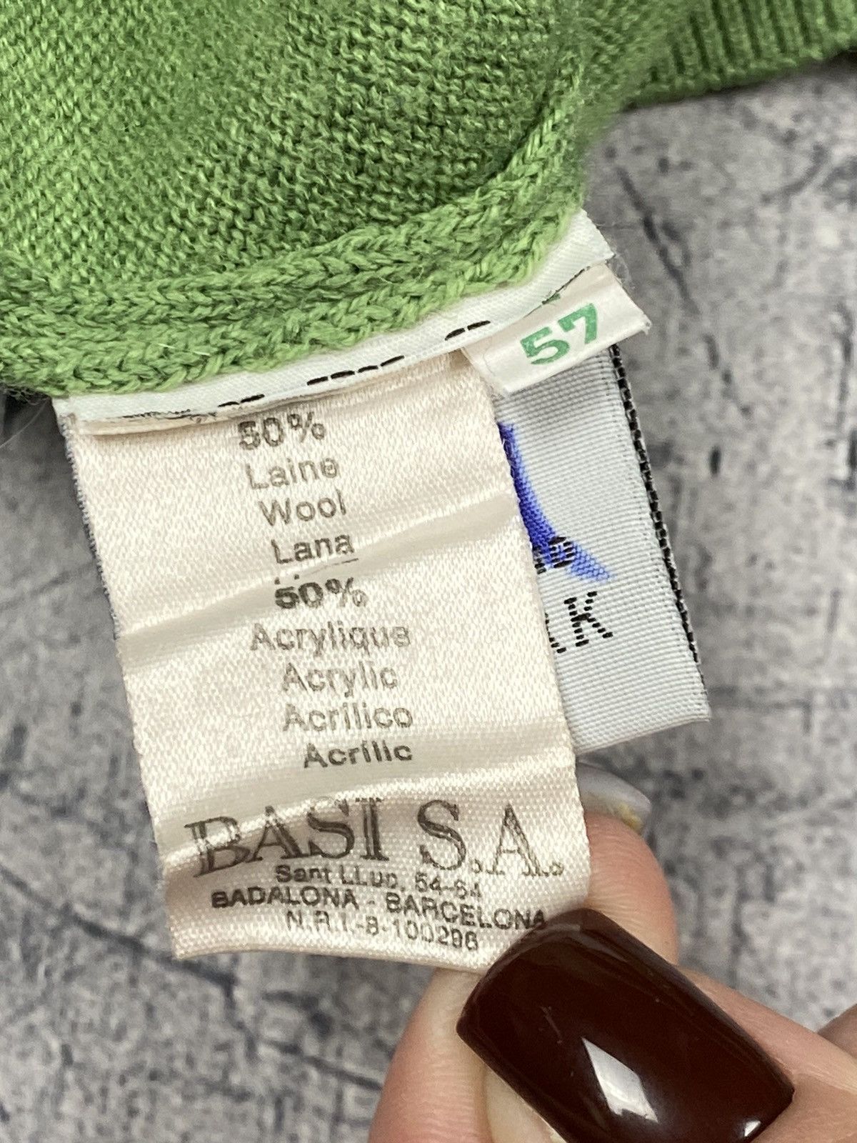 Lacoste × Vintage Vintage Lacoste Wool Sweatshirt Sweater Size US XL / EU 56 / 4 - 8 Thumbnail