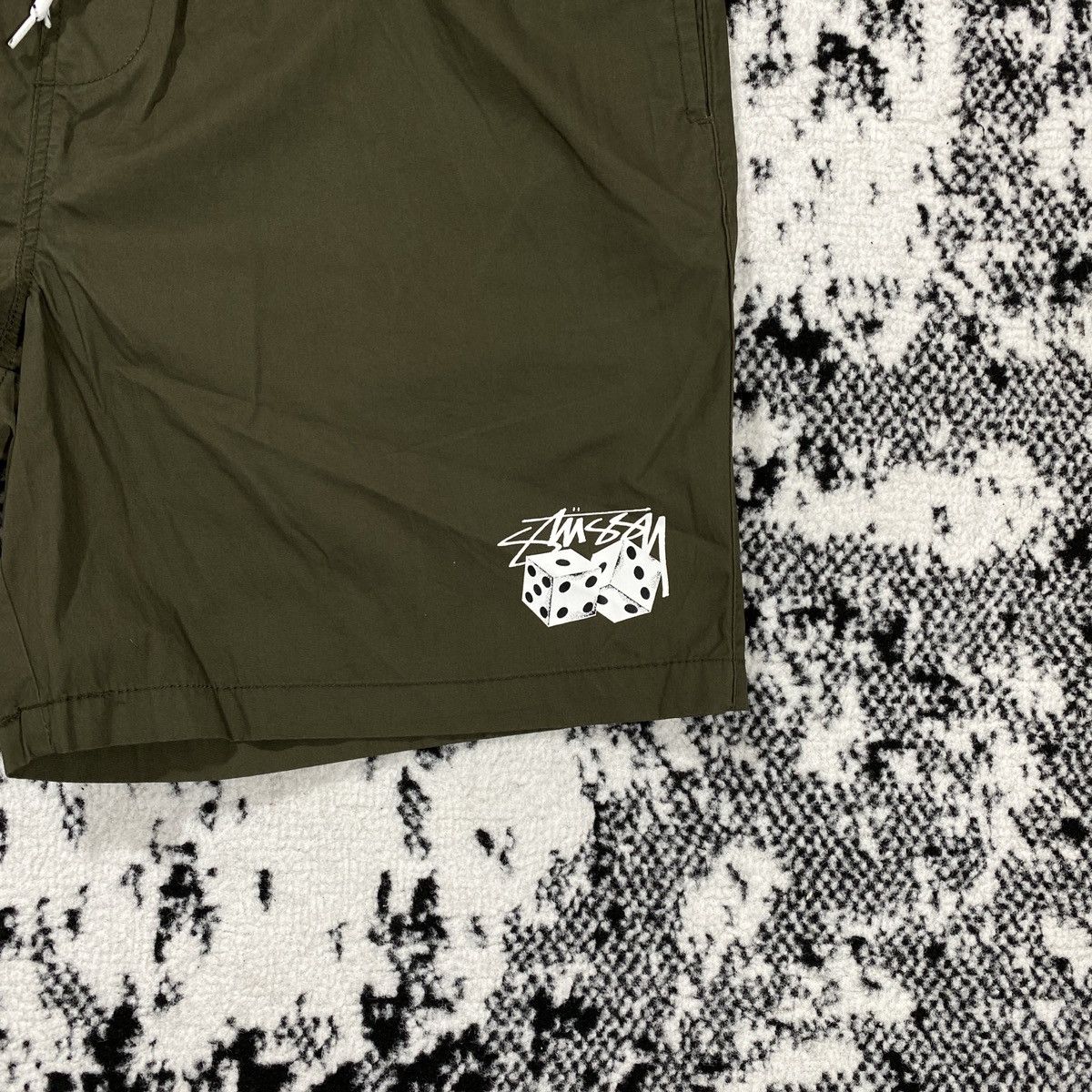 Other STUSSY ROLL THE DICE BEACHSHORTS - ARMY GREEN - 32 Size US 32 / EU 48 - 3 Thumbnail